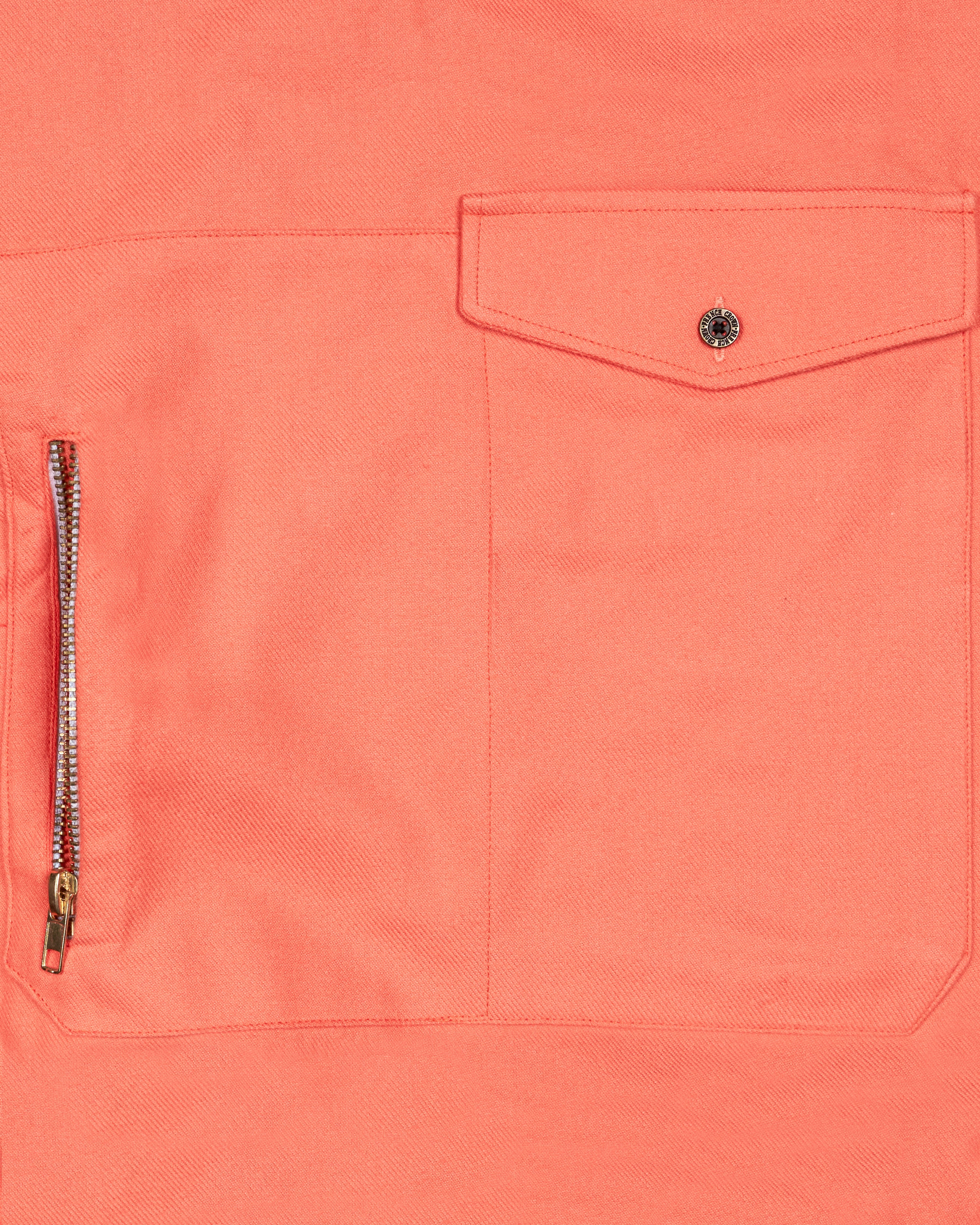 Bittersweet Peach Flannel Designer Hoodie Shirt 10007-CHD-MB-ZP-P166-38, 10007-CHD-MB-ZP-P166-39, 10007-CHD-MB-ZP-P166-40, 10007-CHD-MB-ZP-P166-42, 10007-CHD-MB-ZP-P166-44, 10007-CHD-MB-ZP-P166-46, 10007-CHD-MB-ZP-P166-48, 10007-CHD-MB-ZP-P166-50, 10007-CHD-MB-ZP-P166-52