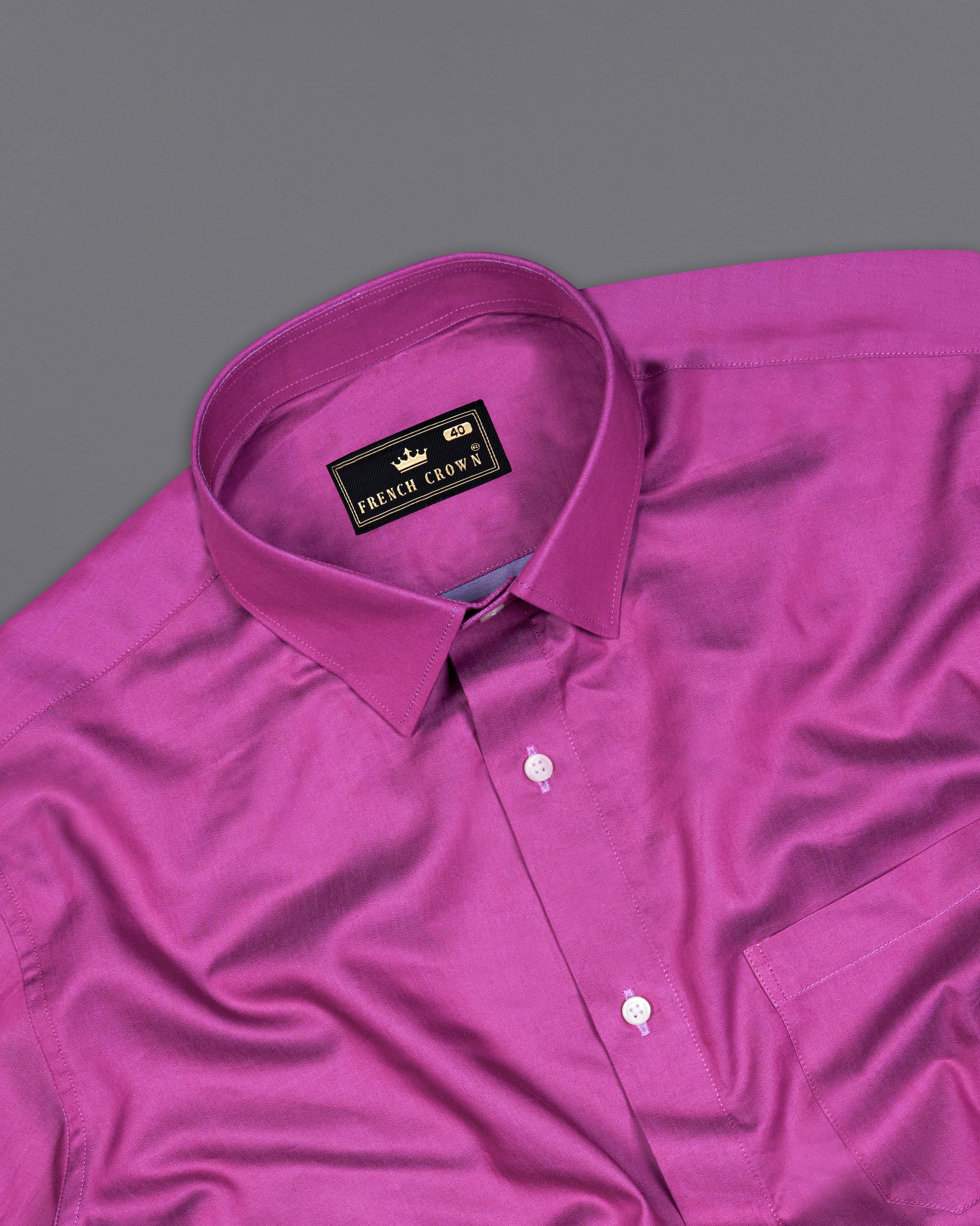 Violet Two Tone Chambray Shirt 10014-38, 10014-H-38, 10014-39, 10014-H-39, 10014-40, 10014-H-40, 10014-42, 10014-H-42, 10014-44, 10014-H-44, 10014-46, 10014-H-46, 10014-48, 10014-H-48, 10014-50, 10014-H-50, 10014-52, 10014-H-52