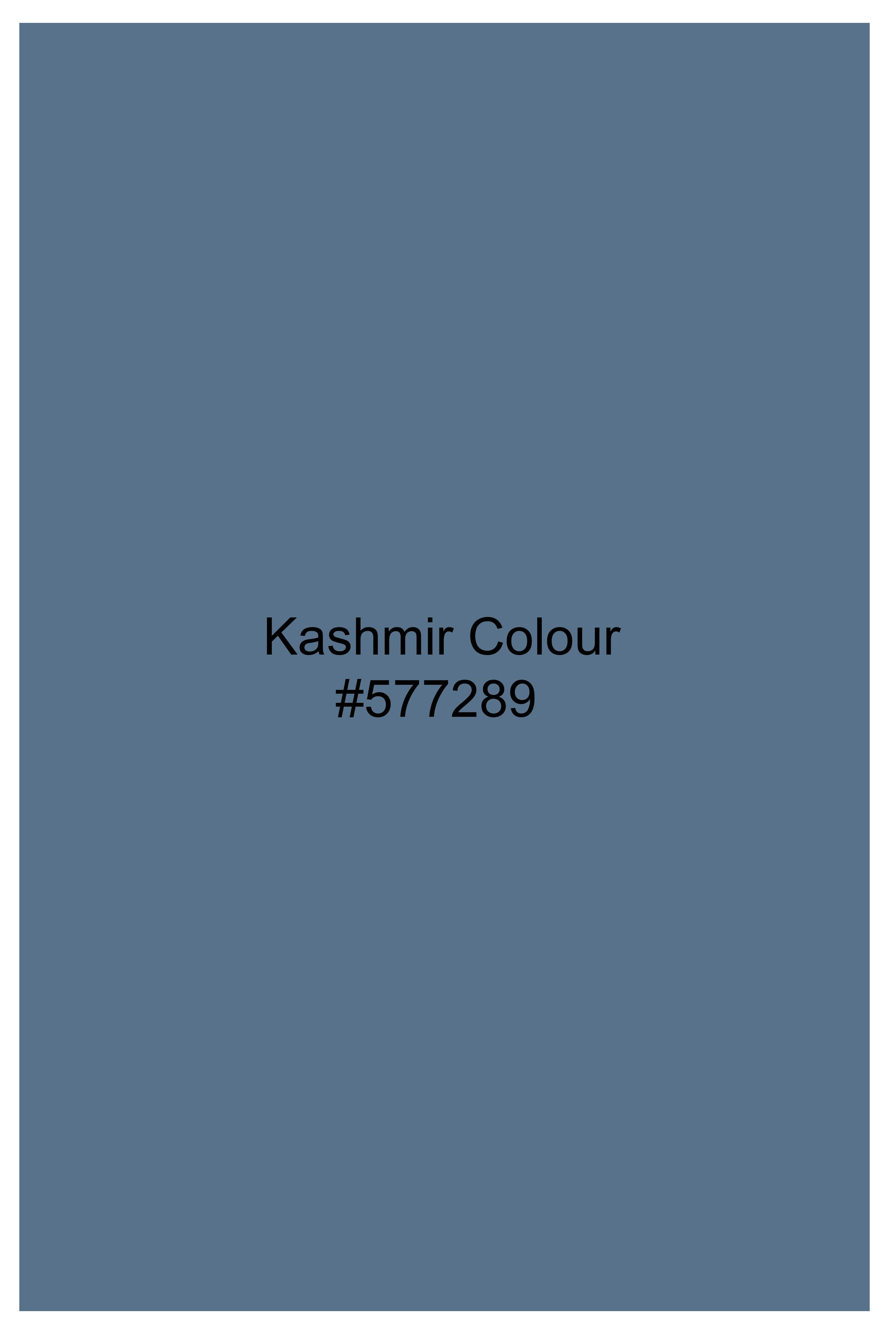 Kashmir Blue Luxurious Linen Shirt