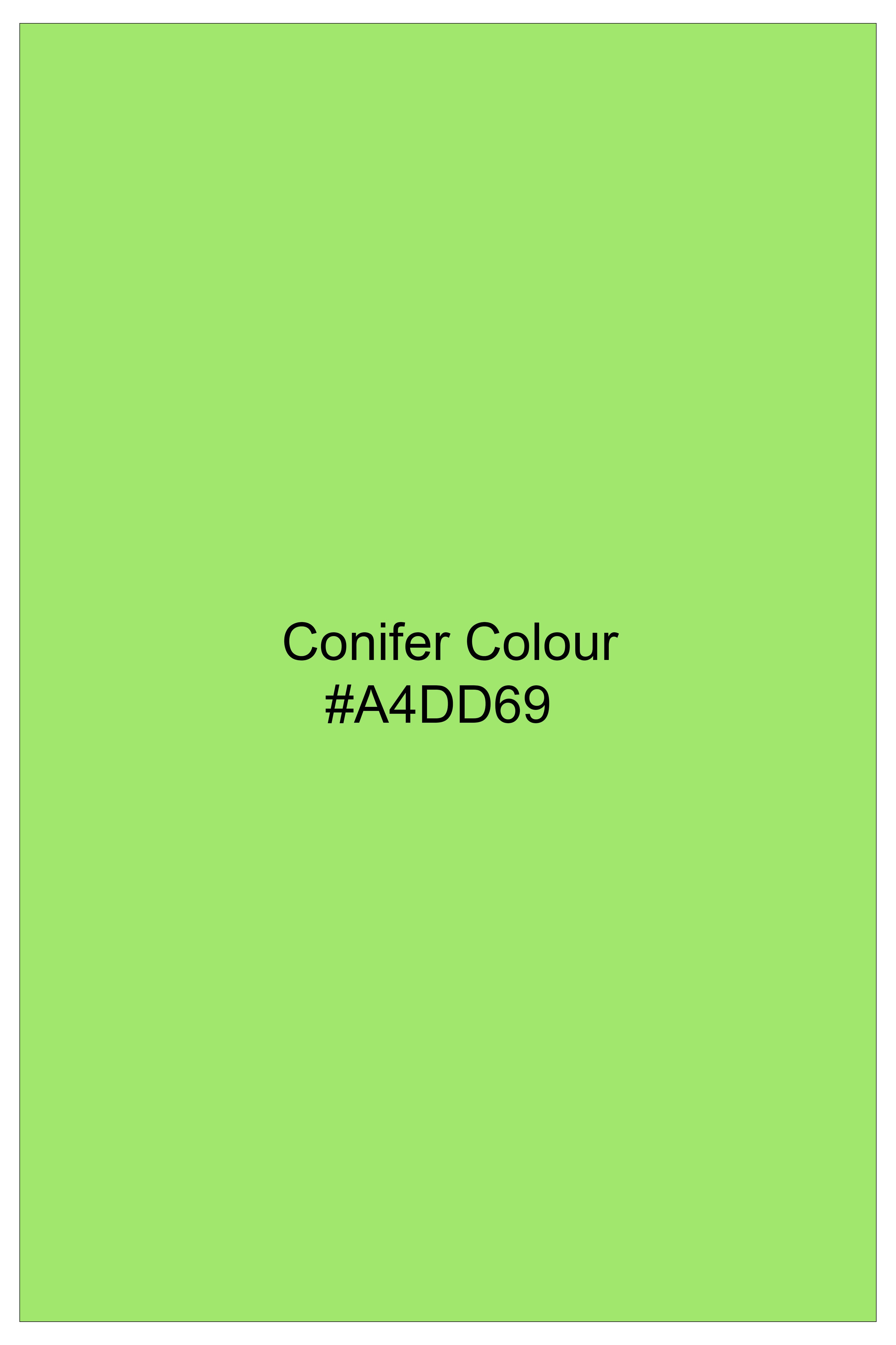 Conifer Green Super Soft Premium Cotton Designer Shirt