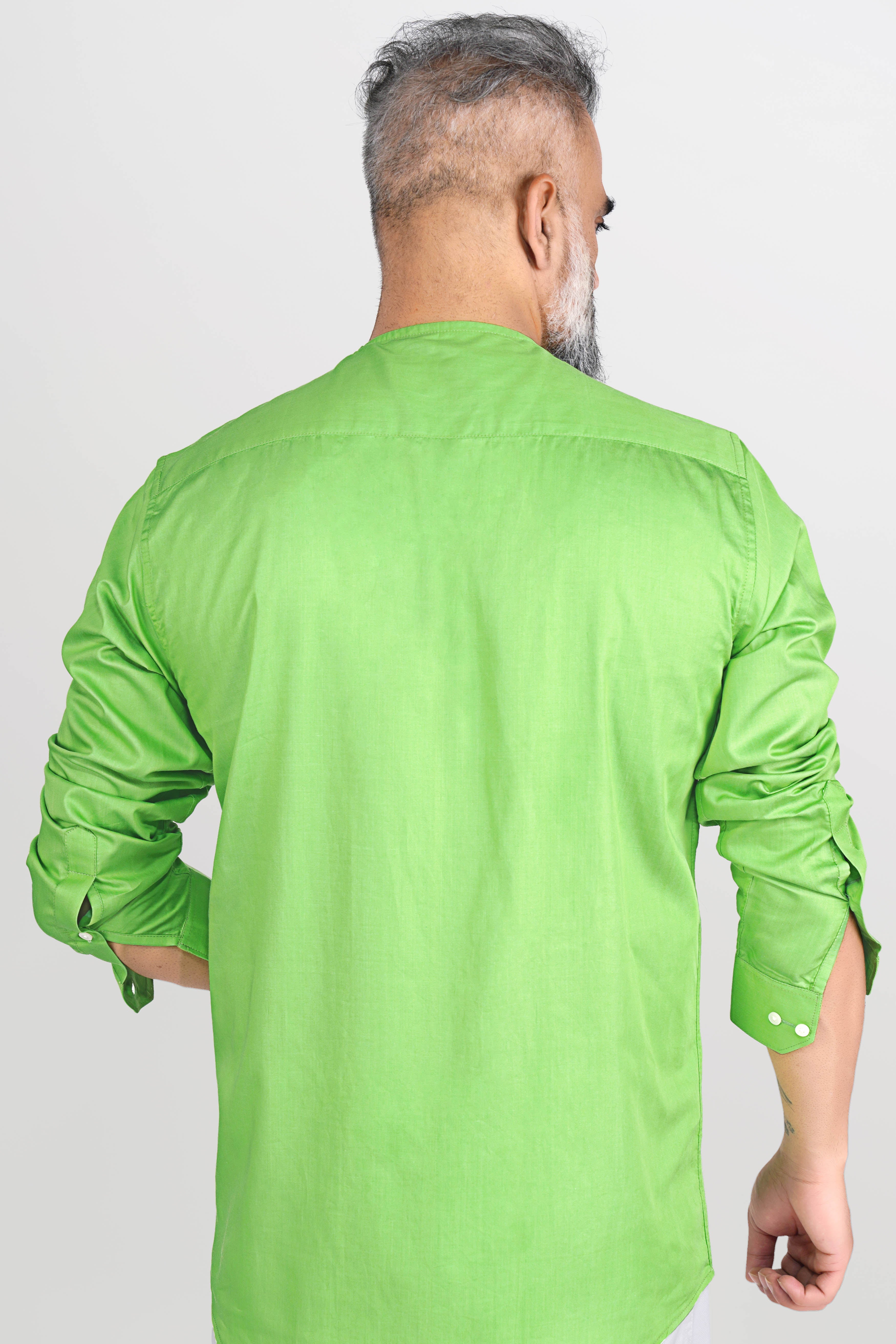 Conifer Green Super Soft Premium Cotton Designer Shirt