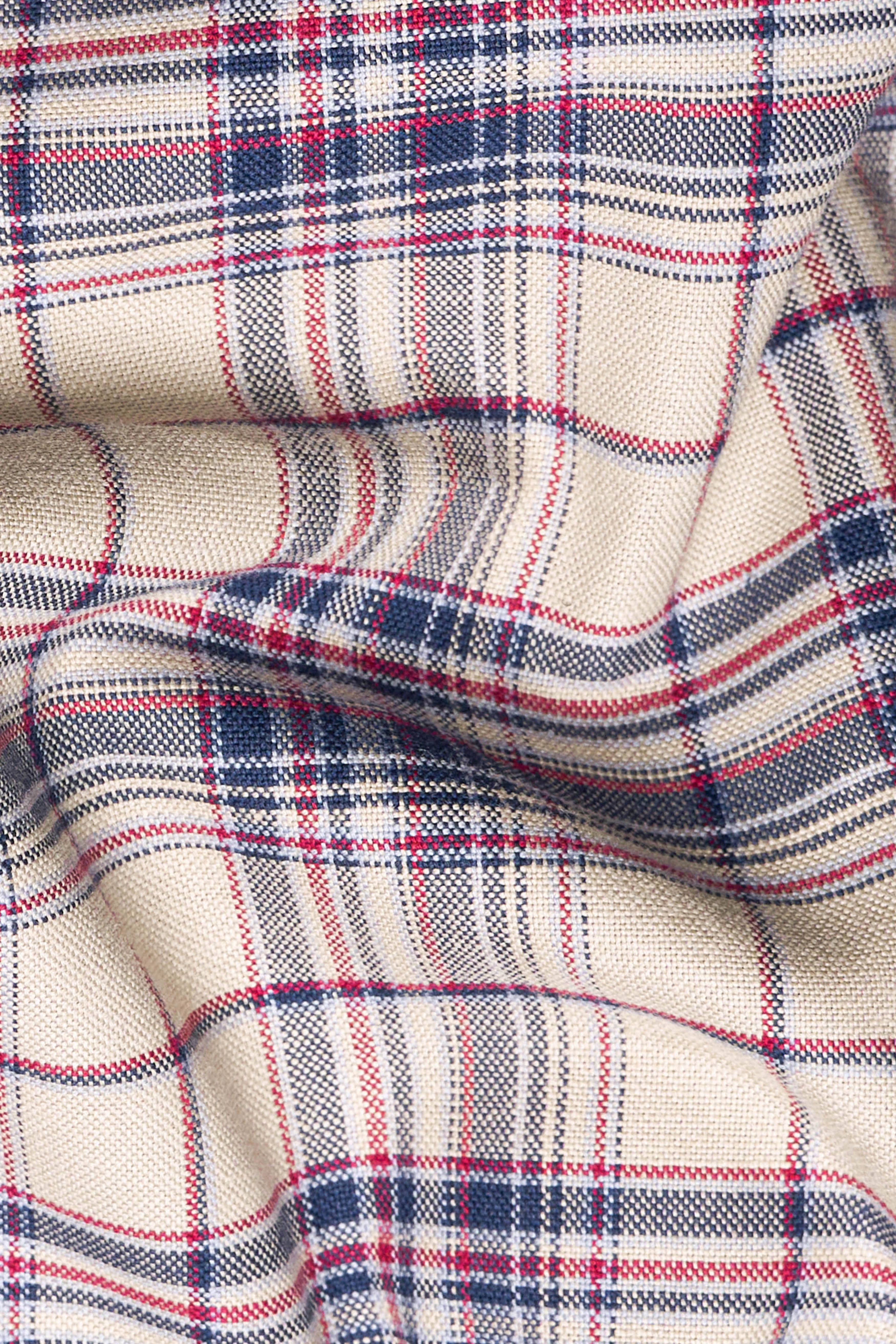 Parchment Brown Plaid Royal Oxford Button Down Shirt
