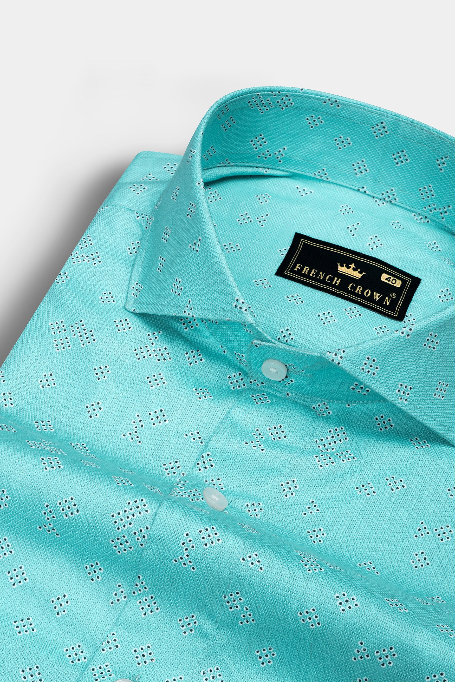 Celeste Blue and Black Dobby Textured Premium Giza Cotton Shirt 12366-CA-38, 12366-CA-H-38, 12366-CA-39, 12366-CA-H-39, 12366-CA-40, 12366-CA-H-40, 12366-CA-42, 12366-CA-H-42, 12366-CA-44, 12366-CA-H-44, 12366-CA-46, 12366-CA-H-46, 12366-CA-48, 12366-CA-H-48, 12366-CA-50, 12366-CA-H-50, 12366-CA-52, 12366-CA-H-52