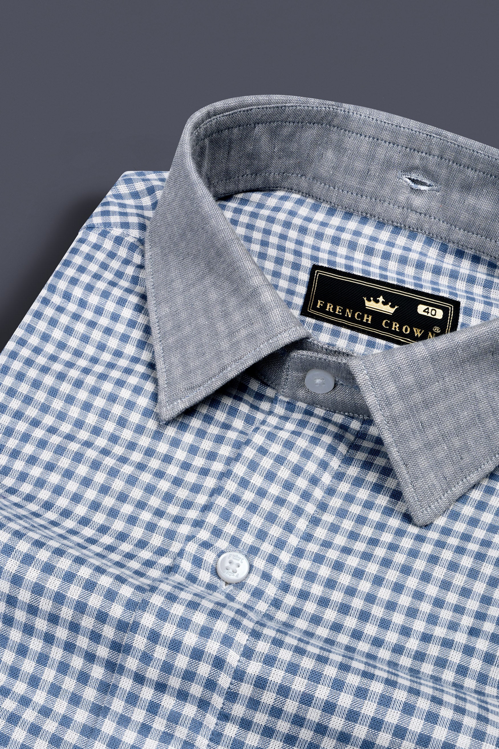 Kashmir Blue And Bright White Plaid Chambray Detachable Hoodie Jacket 12373-CHD-FP-P244-38, 12373-CHD-FP-P244-H-38, 12373-CHD-FP-P244-39, 12373-CHD-FP-P244-H-39, 12373-CHD-FP-P244-40, 12373-CHD-FP-P244-H-40, 12373-CHD-FP-P244-42, 12373-CHD-FP-P244-H-42, 12373-CHD-FP-P244-44, 12373-CHD-FP-P244-H-44, 12373-CHD-FP-P244-46, 12373-CHD-FP-P244-H-46, 12373-CHD-FP-P244-48, 12373-CHD-FP-P244-H-48, 12373-CHD-FP-P244-50, 12373-CHD-FP-P244-H-50, 12373-CHD-FP-P244-52, 12373-CHD-FP-P244-H-52