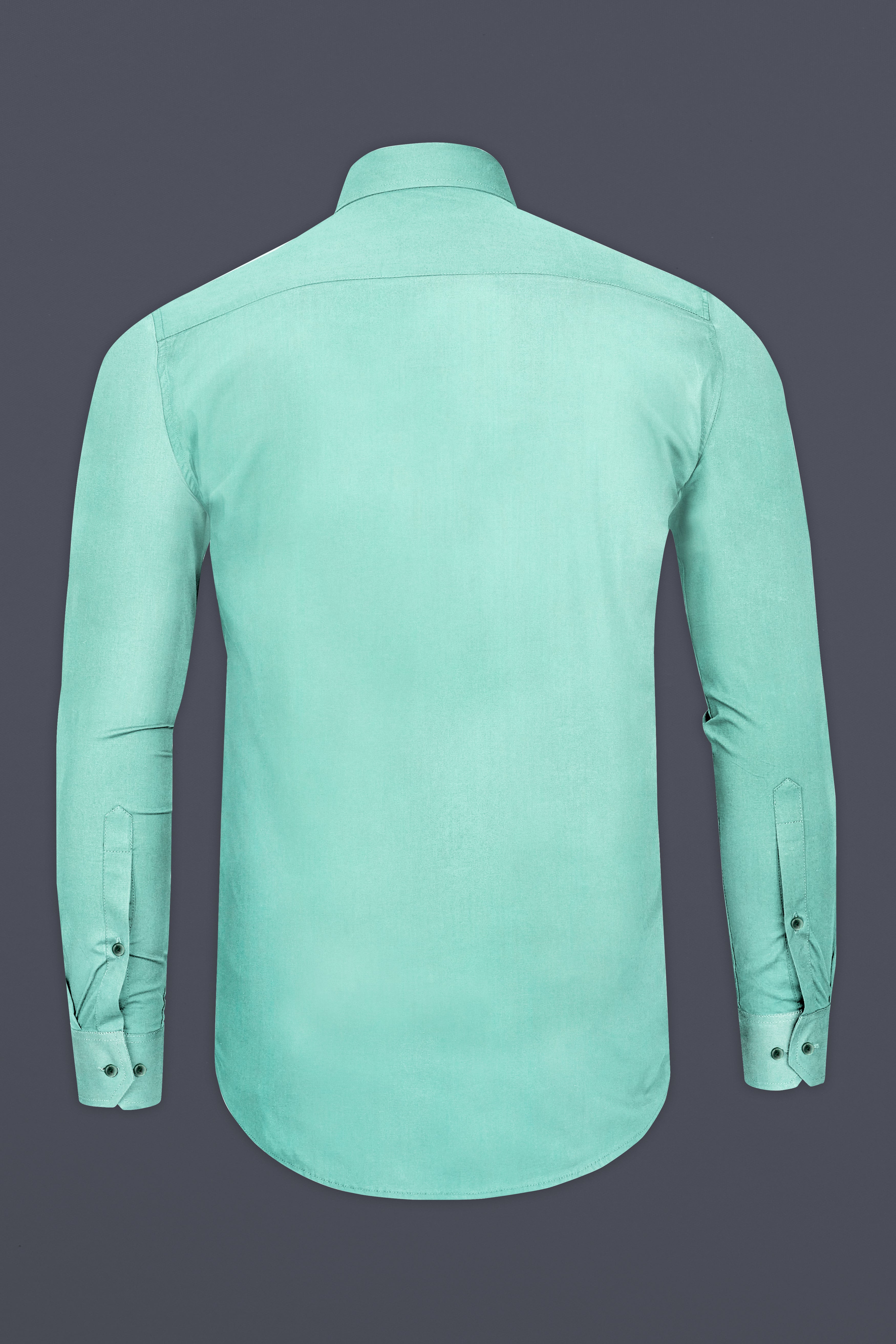 Downy Green Plain-solid Subtle Sheen Super Soft Premium Cotton Shirt 12395-GR-38, 12395-GR-H-38, 12395-GR-39, 12395-GR-H-39, 12395-GR-40, 12395-GR-H-40, 12395-GR-42, 12395-GR-H-42, 12395-GR-44, 12395-GR-H-44, 12395-GR-46, 12395-GR-H-46, 12395-GR-48, 12395-GR-H-48, 12395-GR-50, 12395-GR-H-50, 12395-GR-52, 12395-GR-H-52