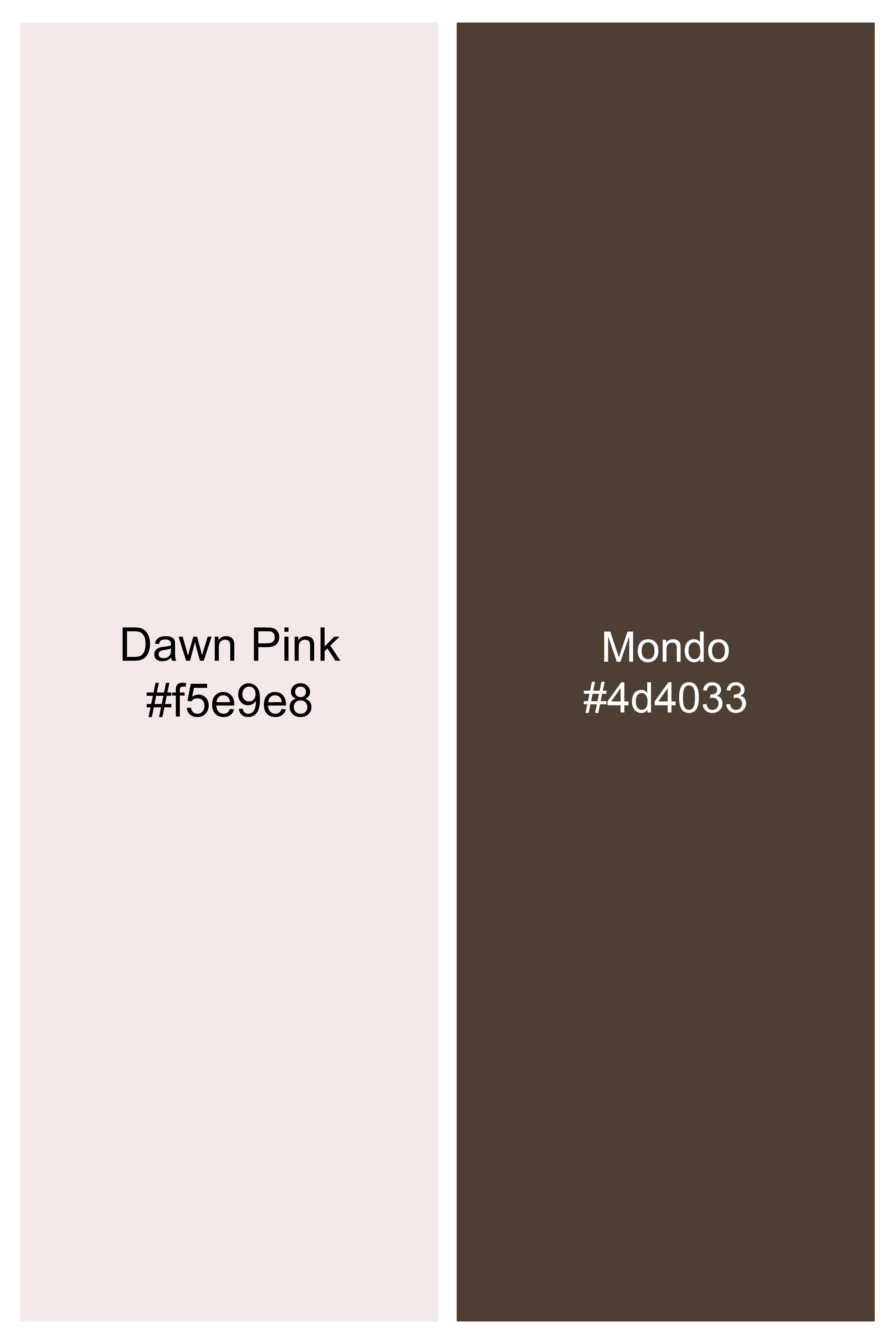 Down Pink with Mondo Brown flower printed jacquard Textured Premium Giza Cotton Shirt 12396-38, 12396-H-38, 12396-39, 12396-H-39, 12396-40, 12396-H-40, 12396-42, 12396-H-42, 12396-44, 12396-H-44, 12396-46, 12396-H-46, 12396-48, 12396-H-48, 12396-50, 12396-H-50, 12396-52, 12396-H-52