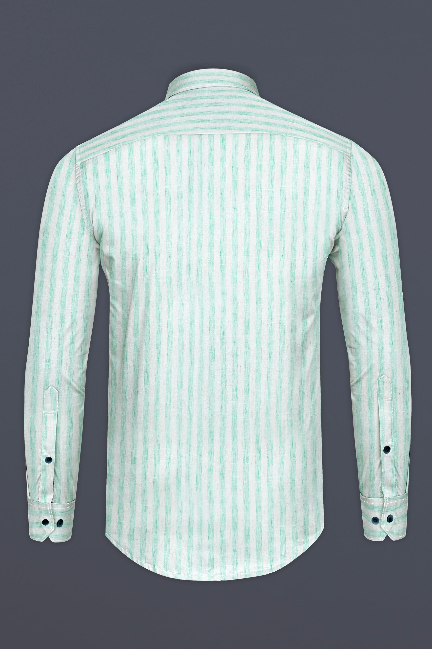 Jagged Ice Blue and Cararra cream Striped Luxurious Linen Designer Kurta Shirt 12398-KS-GR-38, 12398-KS-GR-H-38, 12398-KS-GR-39, 12398-KS-GR-H-39, 12398-KS-GR-40, 12398-KS-GR-H-40, 12398-KS-GR-42, 12398-KS-GR-H-42, 12398-KS-GR-44, 12398-KS-GR-H-44, 12398-KS-GR-46, 12398-KS-GR-H-46, 12398-KS-GR-48, 12398-KS-GR-H-48, 12398-KS-GR-50, 12398-KS-GR-H-50, 12398-KS-GR-52, 12398-KS-GR-H-52