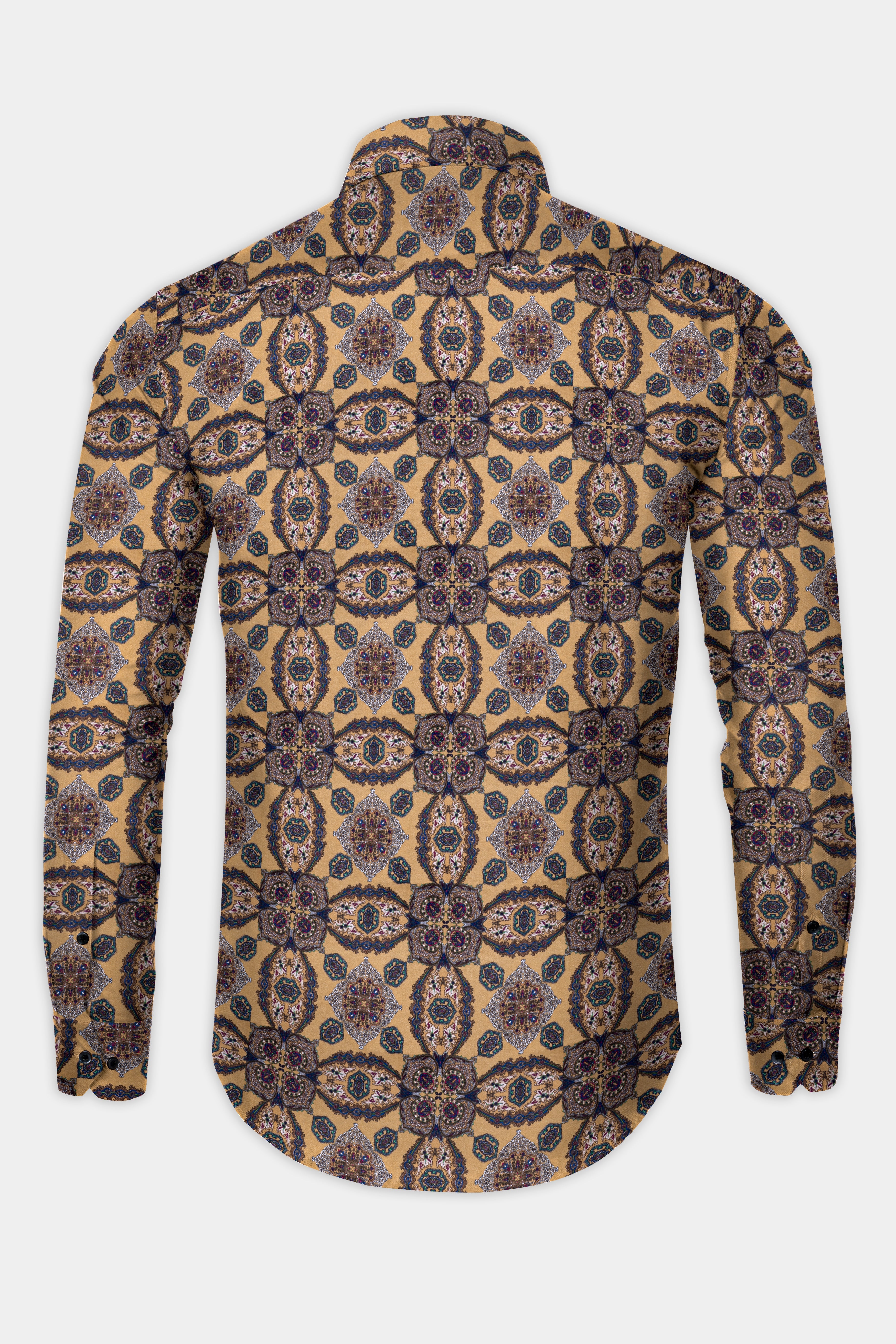 Driftwood Brown and Midnight blue Ajrakh geometric printed Premium Cotton Shirt 12400-BLK-38, 12400-BLK-H-38, 12400-BLK-39, 12400-BLK-H-39, 12400-BLK-40, 12400-BLK-H-40, 12400-BLK-42, 12400-BLK-H-42, 12400-BLK-44, 12400-BLK-H-44, 12400-BLK-46, 12400-BLK-H-46, 12400-BLK-48, 12400-BLK-H-48, 12400-BLK-50, 12400-BLK-H-50, 12400-BLK-52, 12400-BLK-H-52