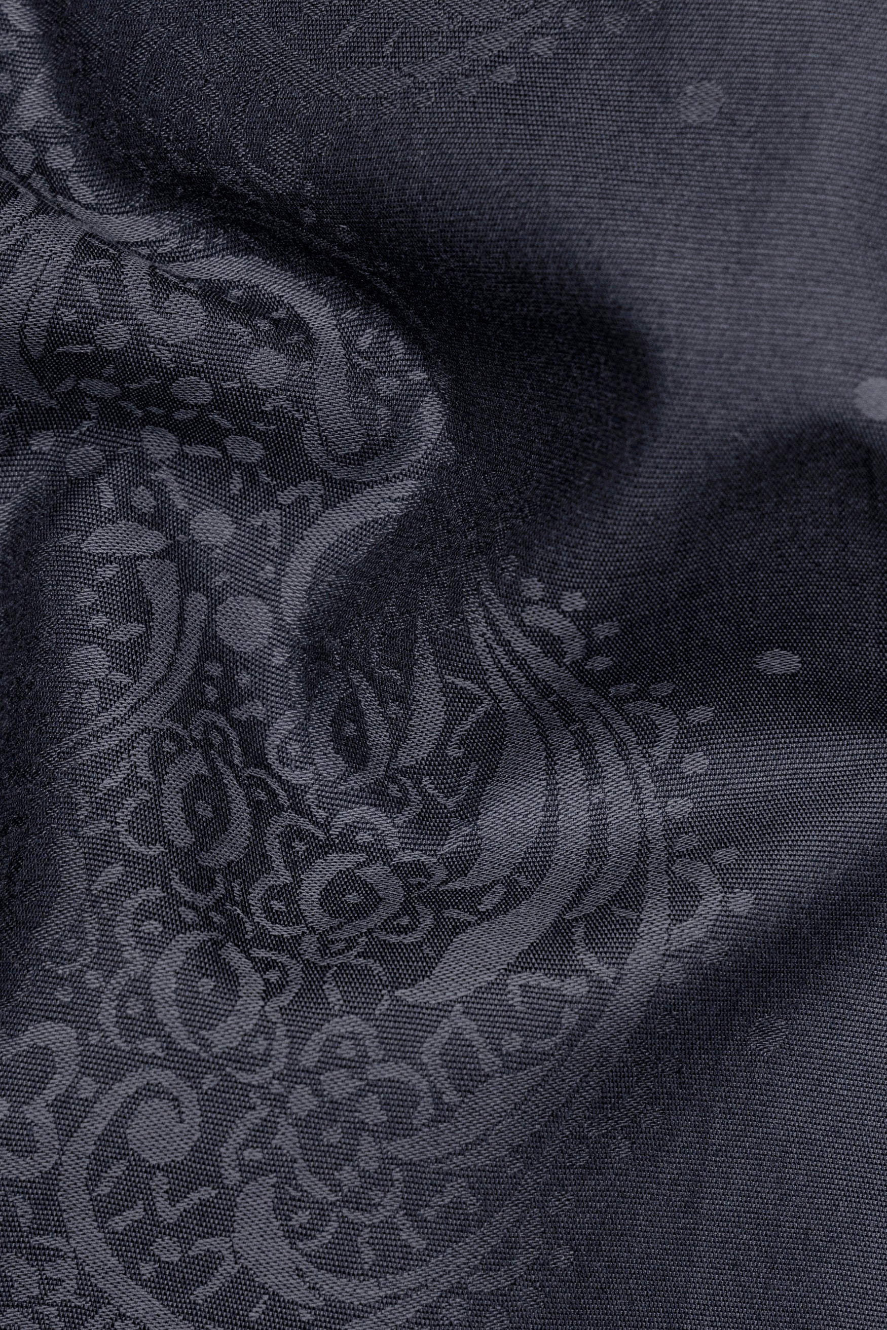 Trout Gray lack Paisley Jacquard Textured Premium Giza Cotton Shirt 12411-BLK-38, 12411-BLK-H-38, 12411-BLK-39, 12411-BLK-H-39, 12411-BLK-40, 12411-BLK-H-40, 12411-BLK-42, 12411-BLK-H-42, 12411-BLK-44, 12411-BLK-H-44, 12411-BLK-46, 12411-BLK-H-46, 12411-BLK-48, 12411-BLK-H-48, 12411-BLK-50, 12411-BLK-H-50, 12411-BLK-52, 12411-BLK-H-52