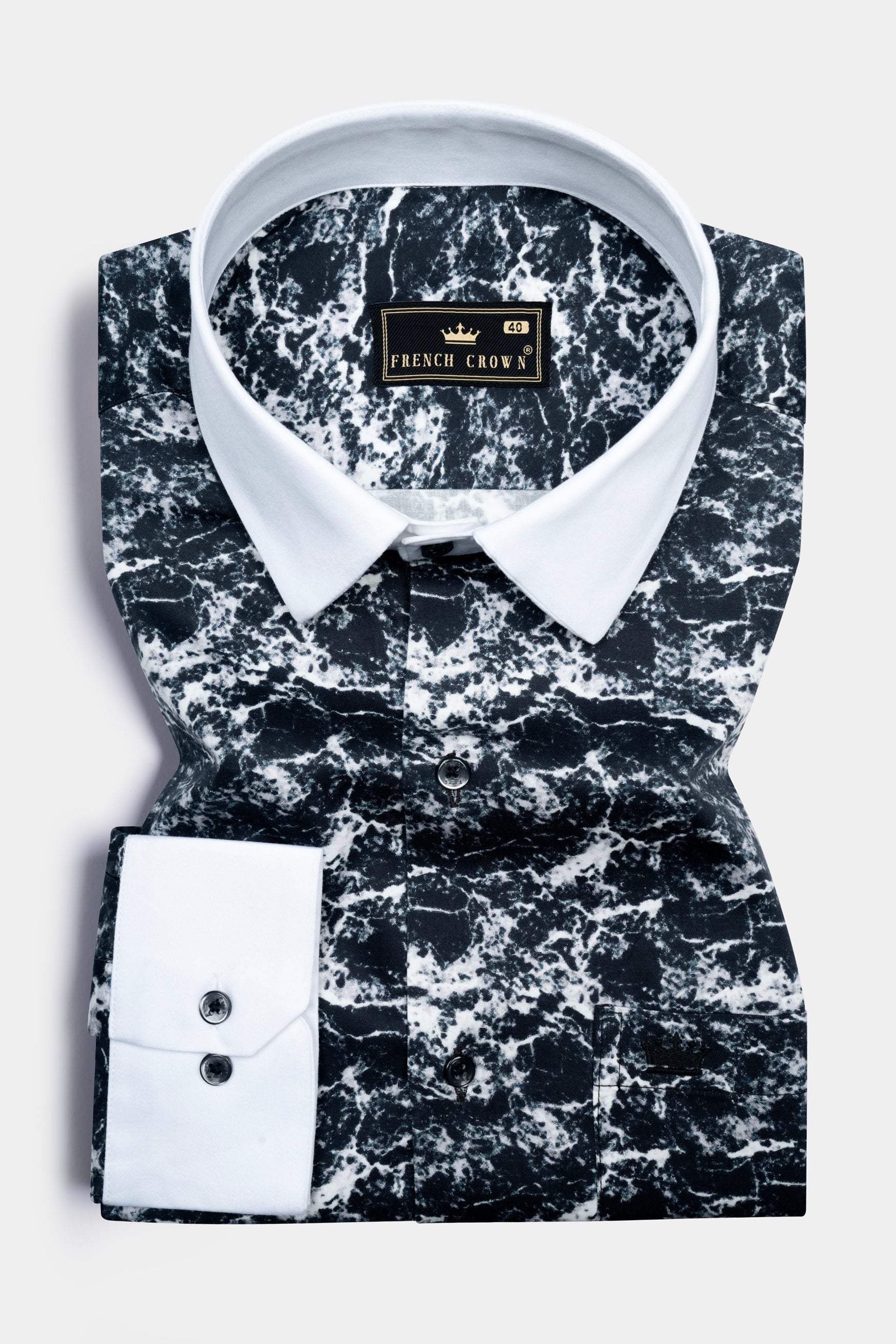 Shark blue and white Marble Printed Subtle Sheen Super Soft Premium Cotton Shirt 12416-WCC-BLK-38, 12416-WCC-BLK-H-38, 12416-WCC-BLK-39, 12416-WCC-BLK-H-39, 12416-WCC-BLK-40, 12416-WCC-BLK-H-40, 12416-WCC-BLK-42, 12416-WCC-BLK-H-42, 12416-WCC-BLK-44, 12416-WCC-BLK-H-44, 12416-WCC-BLK-46, 12416-WCC-BLK-H-46, 12416-WCC-BLK-48, 12416-WCC-BLK-H-48, 12416-WCC-BLK-50, 12416-WCC-BLK-H-50, 12416-WCC-BLK-52, 12416-WCC-BLK-H-52