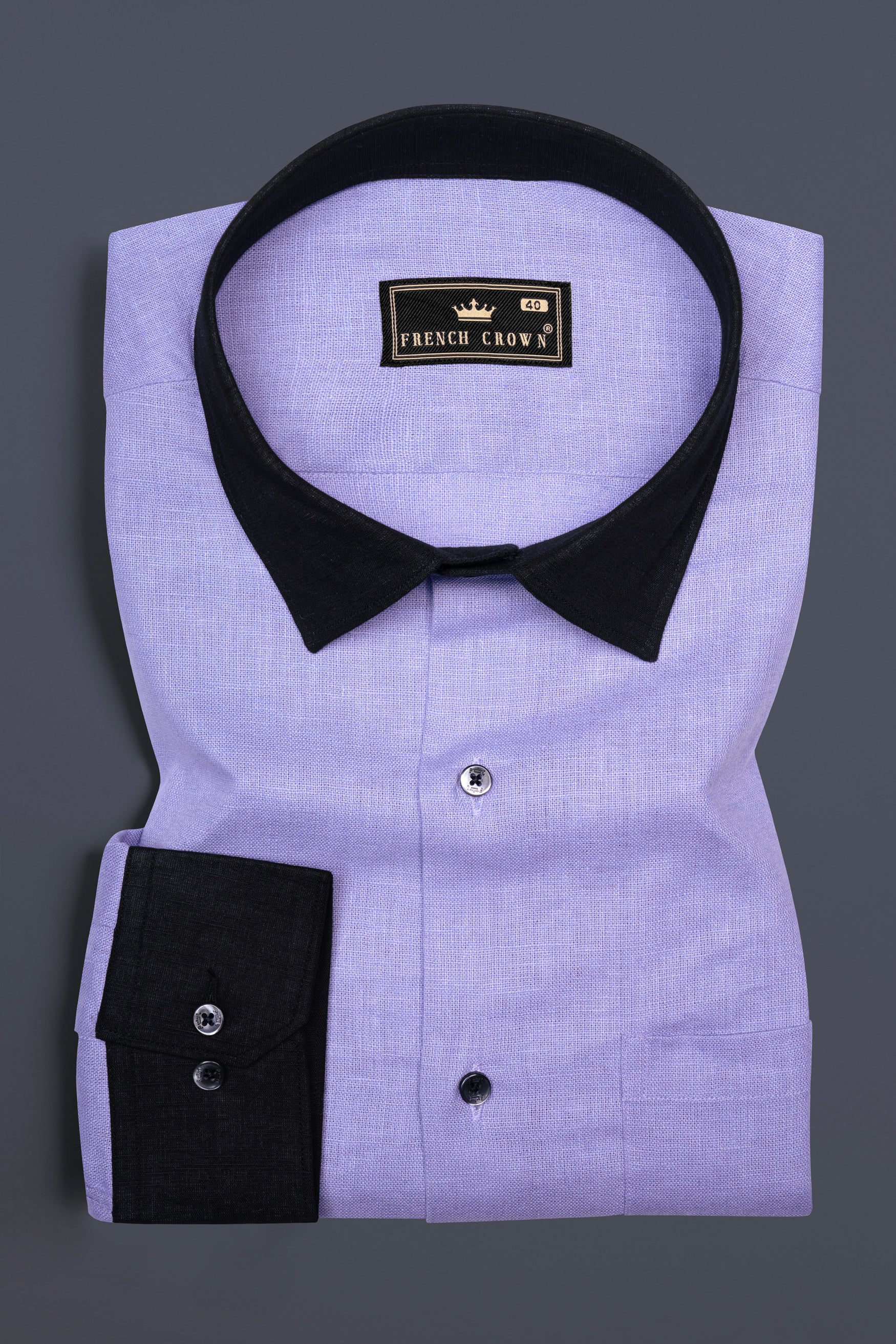 Melrose Purple Textured Luxurious Linen Shirt 12472-BCC-BLK-38, 12472-BCC-BLK-H-38, 12472-BCC-BLK-39, 12472-BCC-BLK-H-39, 12472-BCC-BLK-40, 12472-BCC-BLK-H-40, 12472-BCC-BLK-42, 12472-BCC-BLK-H-42, 12472-BCC-BLK-44, 12472-BCC-BLK-H-44, 12472-BCC-BLK-46, 12472-BCC-BLK-H-46, 12472-BCC-BLK-48, 12472-BCC-BLK-H-48, 12472-BCC-BLK-50, 12472-BCC-BLK-H-50, 12472-BCC-BLK-52, 12472-BCC-BLK-H-52