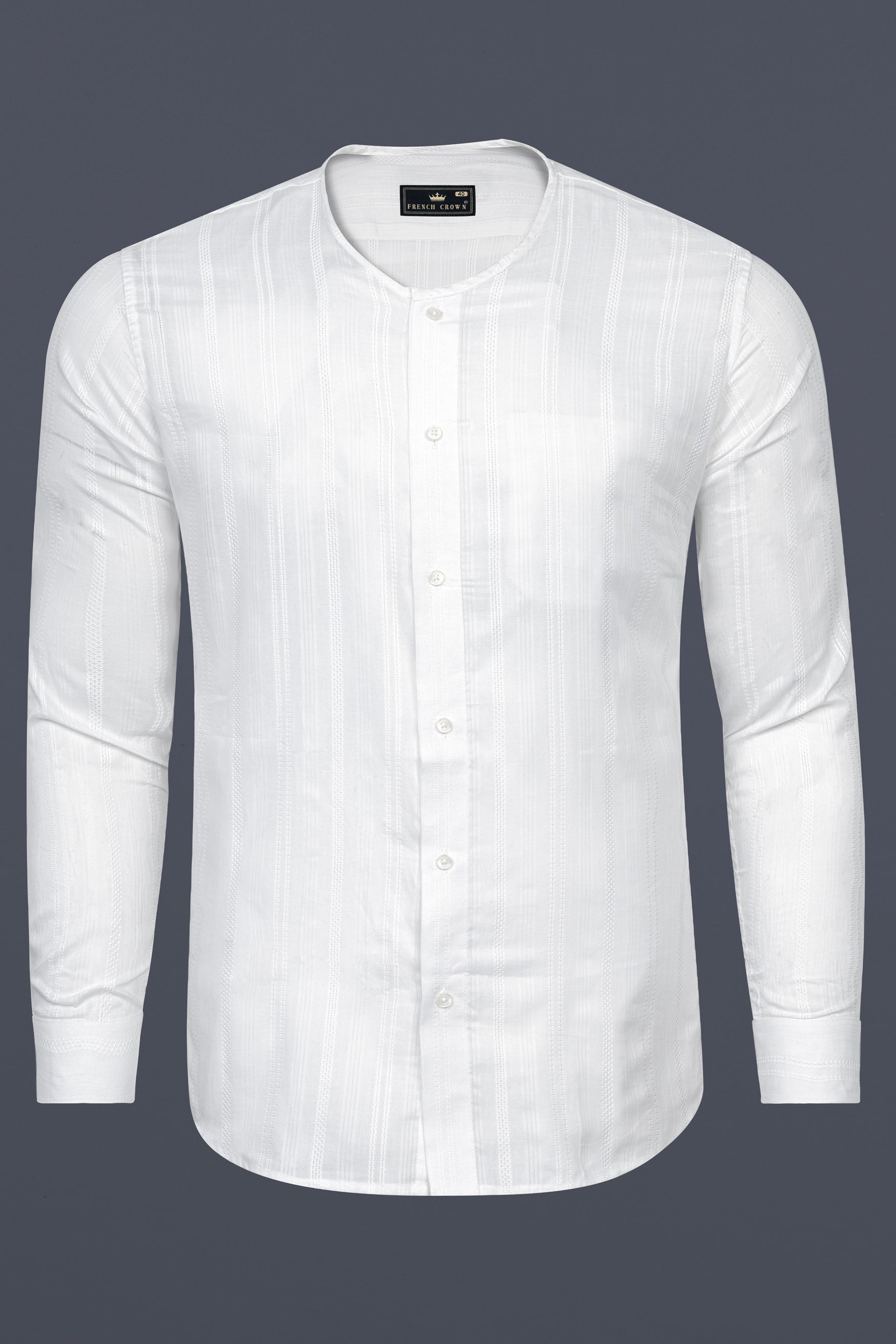 Bright White Dobby Textured Premium Cotton Shirt 12481-WOC-P547-38, 12481-WOC-P547-H-38, 12481-WOC-P547-39, 12481-WOC-P547-H-39, 12481-WOC-P547-40, 12481-WOC-P547-H-40, 12481-WOC-P547-42, 12481-WOC-P547-H-42, 12481-WOC-P547-44, 12481-WOC-P547-H-44, 12481-WOC-P547-46, 12481-WOC-P547-H-46, 12481-WOC-P547-48, 12481-WOC-P547-H-48, 12481-WOC-P547-50, 12481-WOC-P547-H-50, 12481-WOC-P547-52, 12481-WOC-P547-H-52