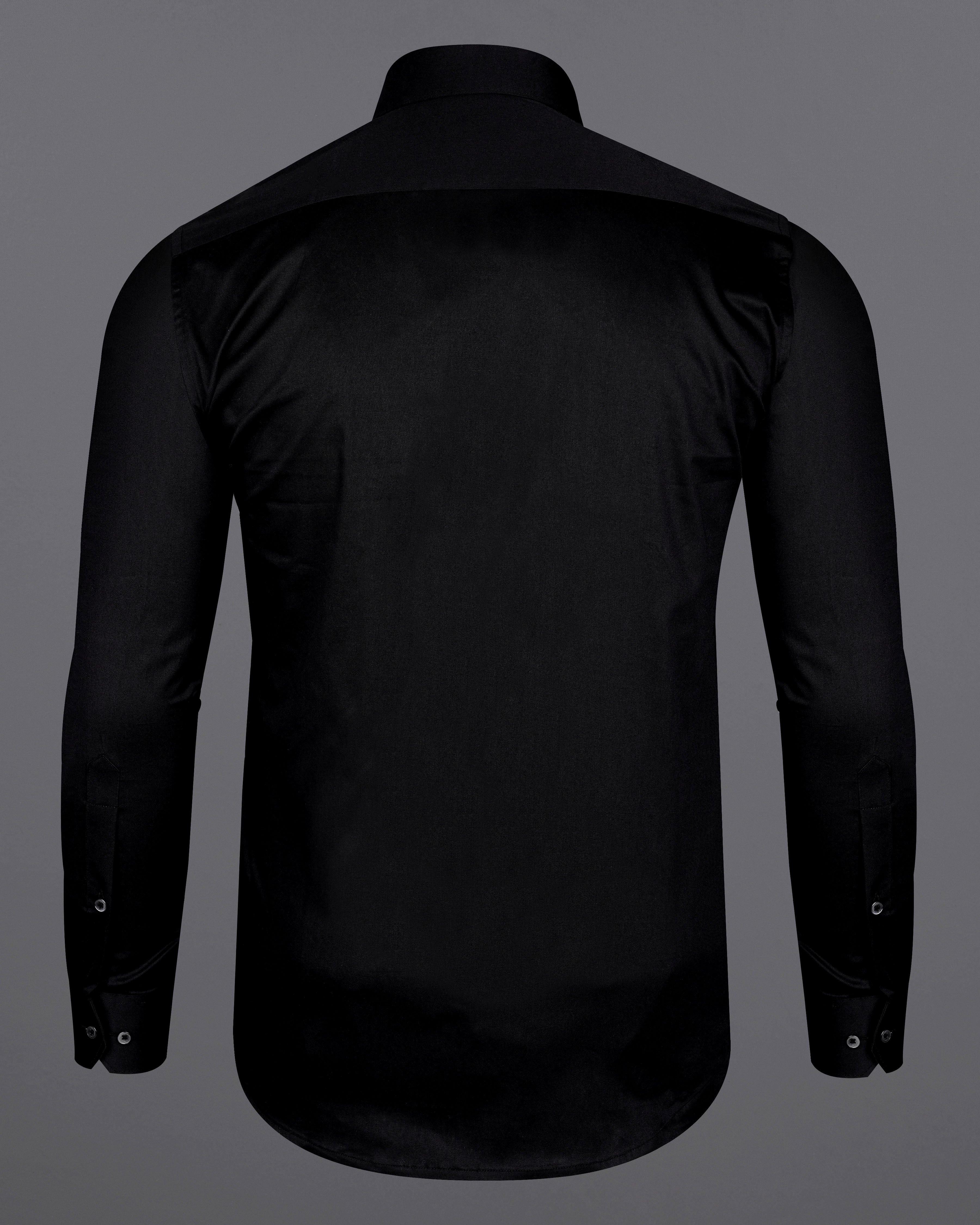 Jade Black With White Patch Pocket Cat Embroidered Super Soft Premium Cotton Shirt 1312-BLK-E001-38, 1312-BLK-E001-H-38, 1312-BLK-E001-39, 1312-BLK-E001-H-39, 1312-BLK-E001-40, 1312-BLK-E001-H-40, 1312-BLK-E001-42, 1312-BLK-E001-H-42, 1312-BLK-E001-44, 1312-BLK-E001-H-44, 1312-BLK-E001-46, 1312-BLK-E001-H-46, 1312-BLK-E001-48, 1312-BLK-E001-H-48, 1312-BLK-E001-50, 1312-BLK-E001-H-50, 1312-BLK-E001-52, 1312-BLK-E001-H-52