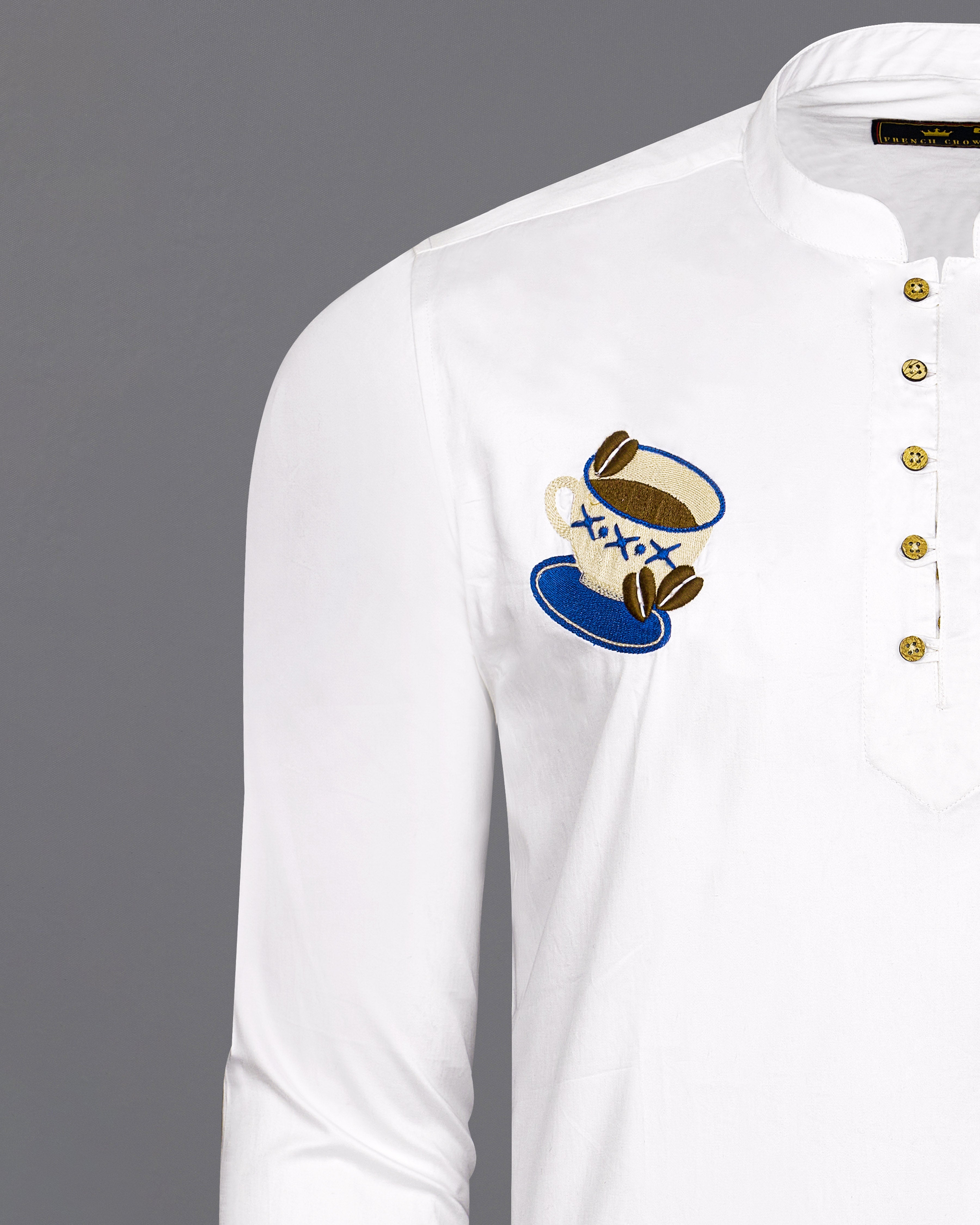 Bright White Embroidered Super Soft Premium Cotton Kurta Shirt 2670-KS-E023-38, 2670-KS-E023-H-38, 2670-KS-E023-39, 2670-KS-E023-H-39, 2670-KS-E023-40, 2670-KS-E023-H-40, 2670-KS-E023-42, 2670-KS-E023-H-42, 2670-KS-E023-44, 2670-KS-E023-H-44, 2670-KS-E023-46, 2670-KS-E023-H-46, 2670-KS-E023-48, 2670-KS-E023-H-48, 2670-KS-E023-50, 2670-KS-E023-H-50, 2670-KS-E023-52, 2670-KS-E023-H-52