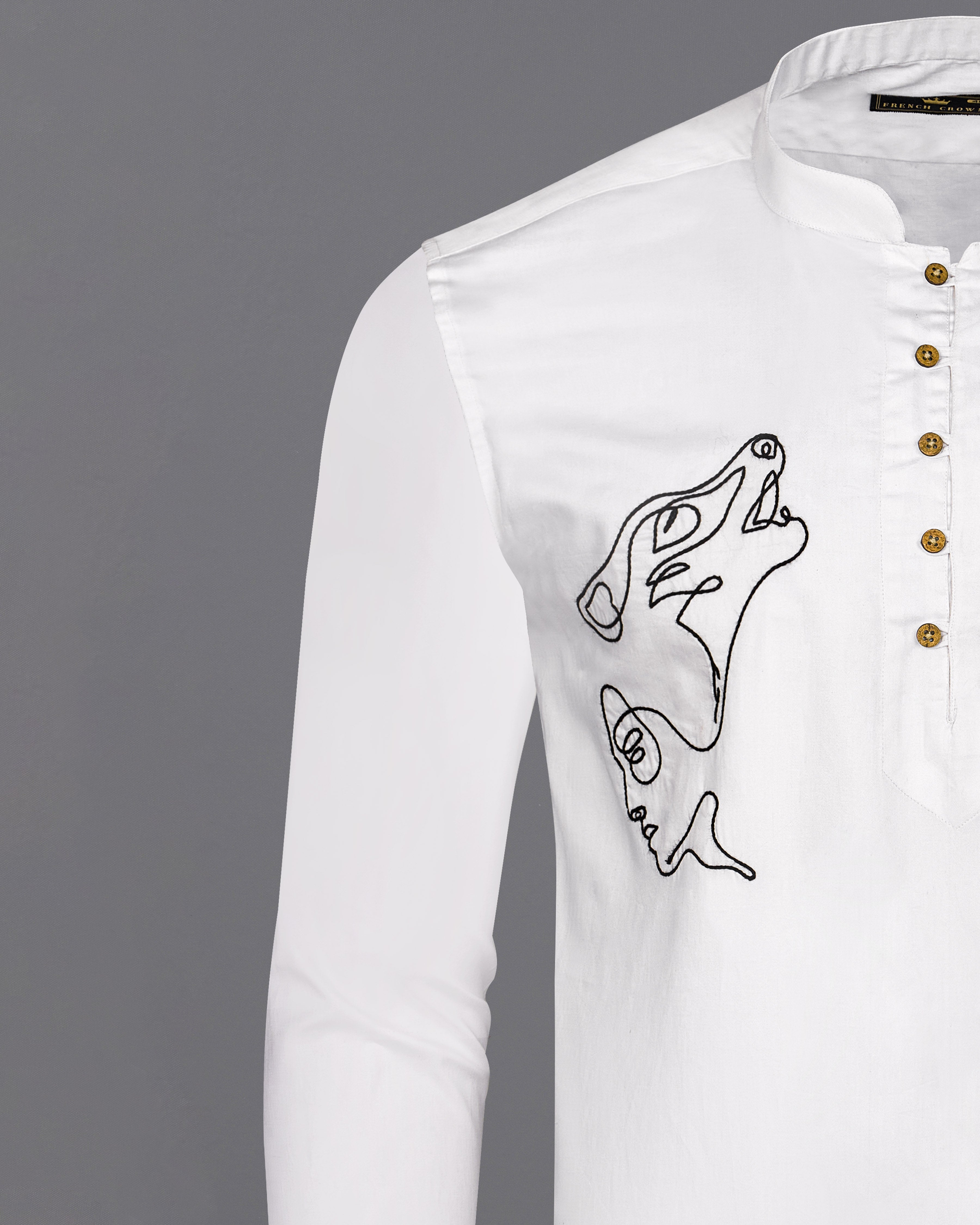 Bright White Embroidered Super Soft Premium Cotton Kurta Shirt 2670-KS-E029-38, 2670-KS-E029-H-38, 2670-KS-E029-39, 2670-KS-E029-H-39, 2670-KS-E029-40, 2670-KS-E029-H-40, 2670-KS-E029-42, 2670-KS-E029-H-42, 2670-KS-E029-44, 2670-KS-E029-H-44, 2670-KS-E029-46, 2670-KS-E029-H-46, 2670-KS-E029-48, 2670-KS-E029-H-48, 2670-KS-E029-50, 2670-KS-E029-H-50, 2670-KS-E029-52, 2670-KS-E029-H-52