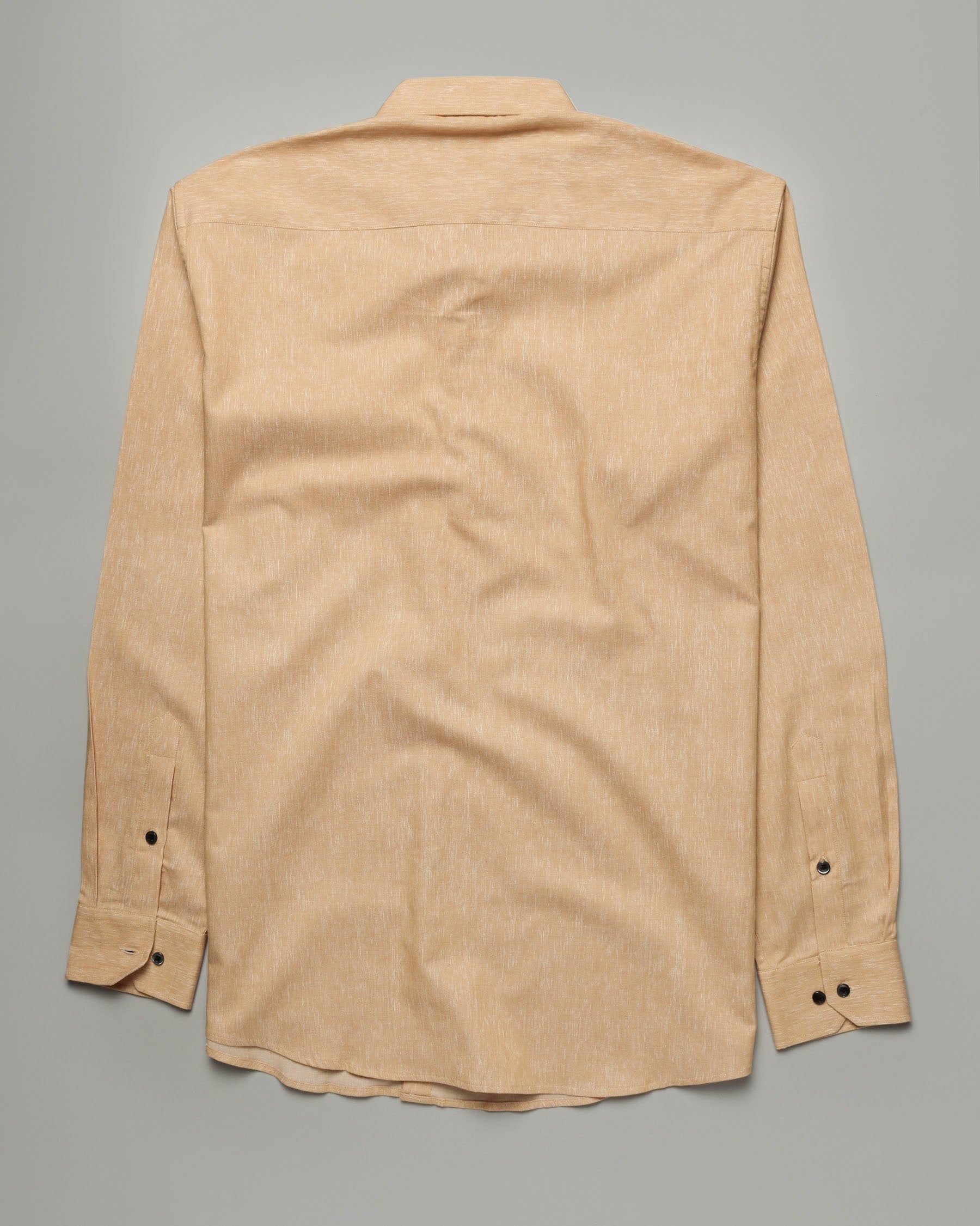 Brown Rain Textured Oxford Shirt