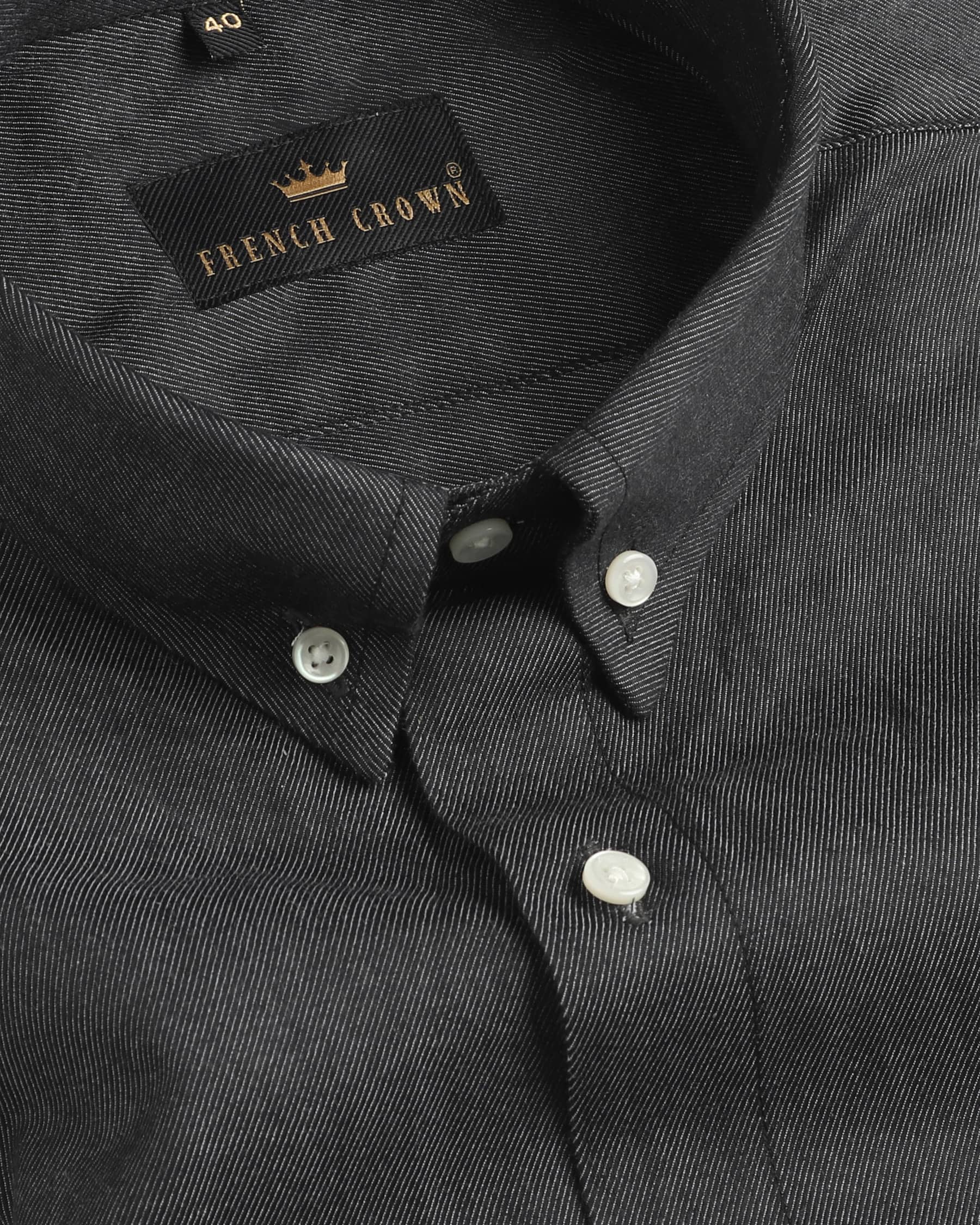 Coal black Premium Cotton Shirt 4058-BD-H-50, 4058-BD-38, 4058-BD-44, 4058-BD-46, 4058-BD-H-52, 4058-BD-H-38, 4058-BD-H-44, 4058-BD-H-46, 4058-BD-48, 4058-BD-40, 4058-BD-39, 4058-BD-H-40, 4058-BD-42, 4058-BD-H-42, 4058-BD-H-48, 4058-BD-50, 4058-BD-H-39, 4058-BD-52