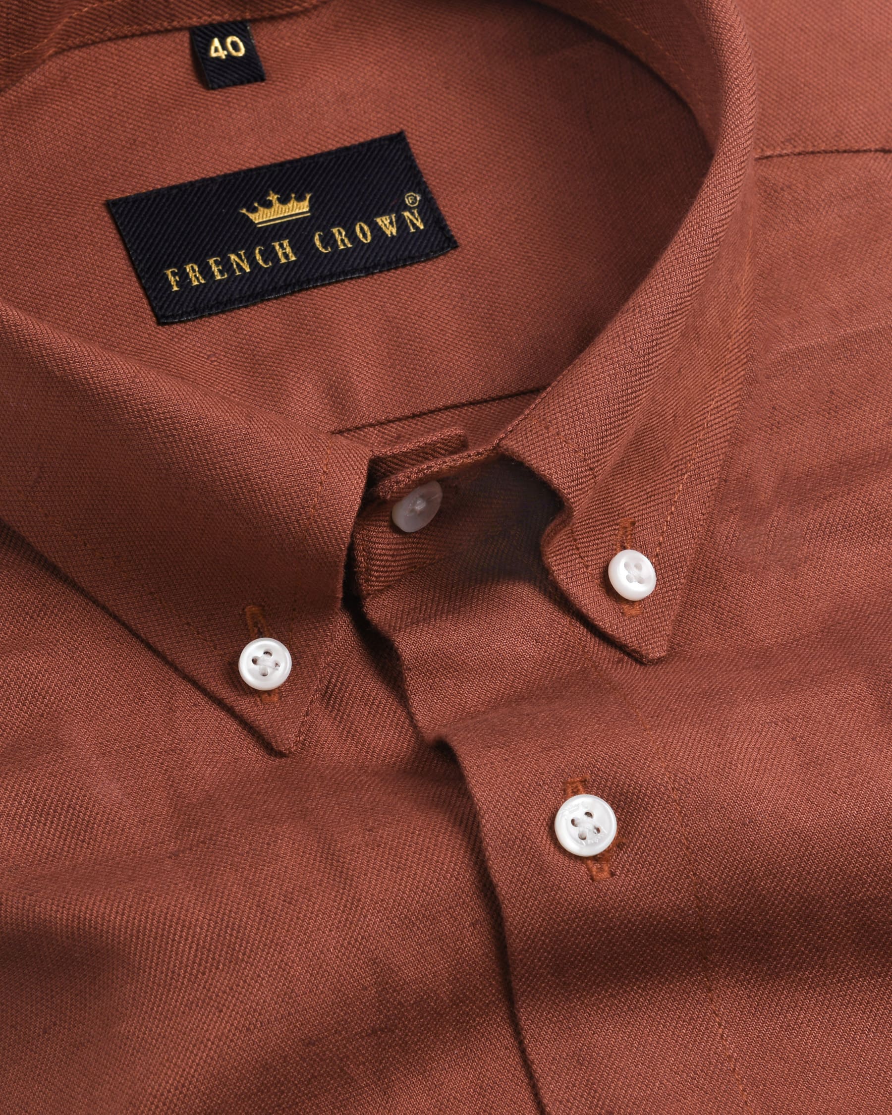 Copper Rust Heavyweight Luxurious Linen Shirt 4148-BD-38, 4148-BD-H-38, 4148-BD-39, 4148-BD-H-39, 4148-BD-40, 4148-BD-H-40, 4148-BD-42, 4148-BD-H-42, 4148-BD-46, 4148-BD-H-46, 4148-BD-48, 4148-BD-44, 4148-BD-H-48, 4148-BD-50, 4148-BD-H-50, 4148-BD-52, 4148-BD-H-52, 4148-BD-H-44