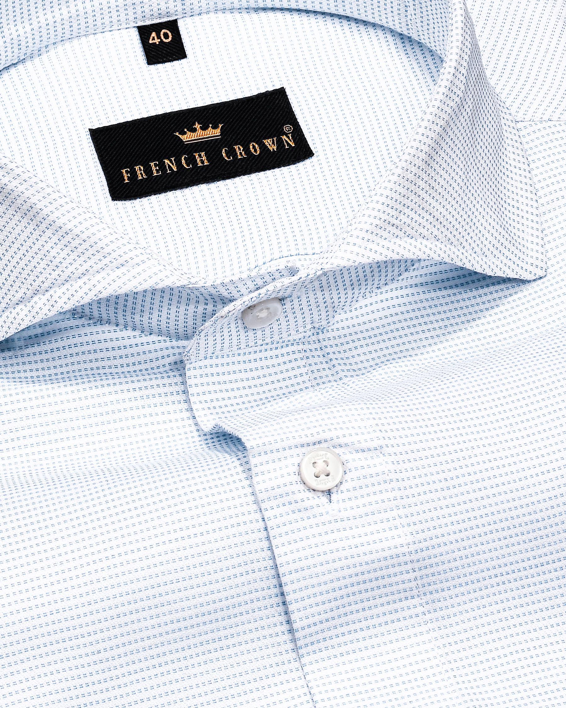 Periwinkle Dobby Patterned Premium Cotton shirt 4402-CA-38, 4402-CA-39, 4402-CA-H-39, 4402-CA-H-40, 4402-CA-42, 4402-CA-H-42, 4402-CA-44, 4402-CA-H-44, 4402-CA-46, 4402-CA-H-46, 4402-CA-H-48, 4402-CA-50, 4402-CA-H-50, 4402-CA-52, 4402-CA-H-52, 4402-CA-40, 4402-CA-48, 4402-CA-H-38