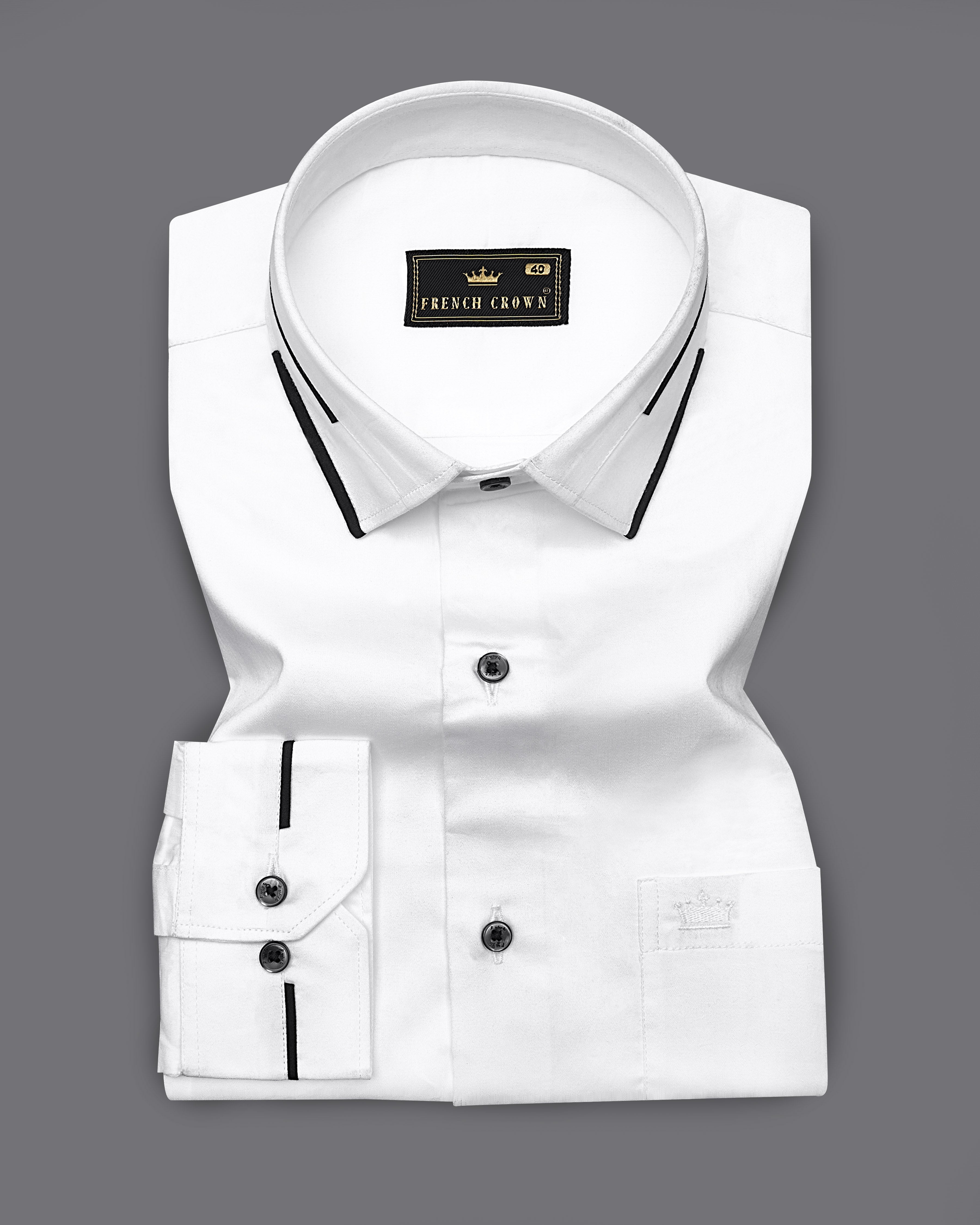 Bright White with Black Subtle Sheen Patterned Premium Satin Shirt 4471-BLK-P39-38, 4471-BLK-P39-H-38, 4471-BLK-P39-39, 4471-BLK-P39-H-39, 4471-BLK-P39-40, 4471-BLK-P39-H-40, 4471-BLK-P39-42, 4471-BLK-P39-H-42, 4471-BLK-P39-44, 4471-BLK-P39-H-44, 4471-BLK-P39-46, 4471-BLK-P39-H-46, 4471-BLK-P39-48, 4471-BLK-P39-H-48, 4471-BLK-P39-50, 4471-BLK-P39-H-50, 4471-BLK-P39-52, 4471-BLK-P39-H-52