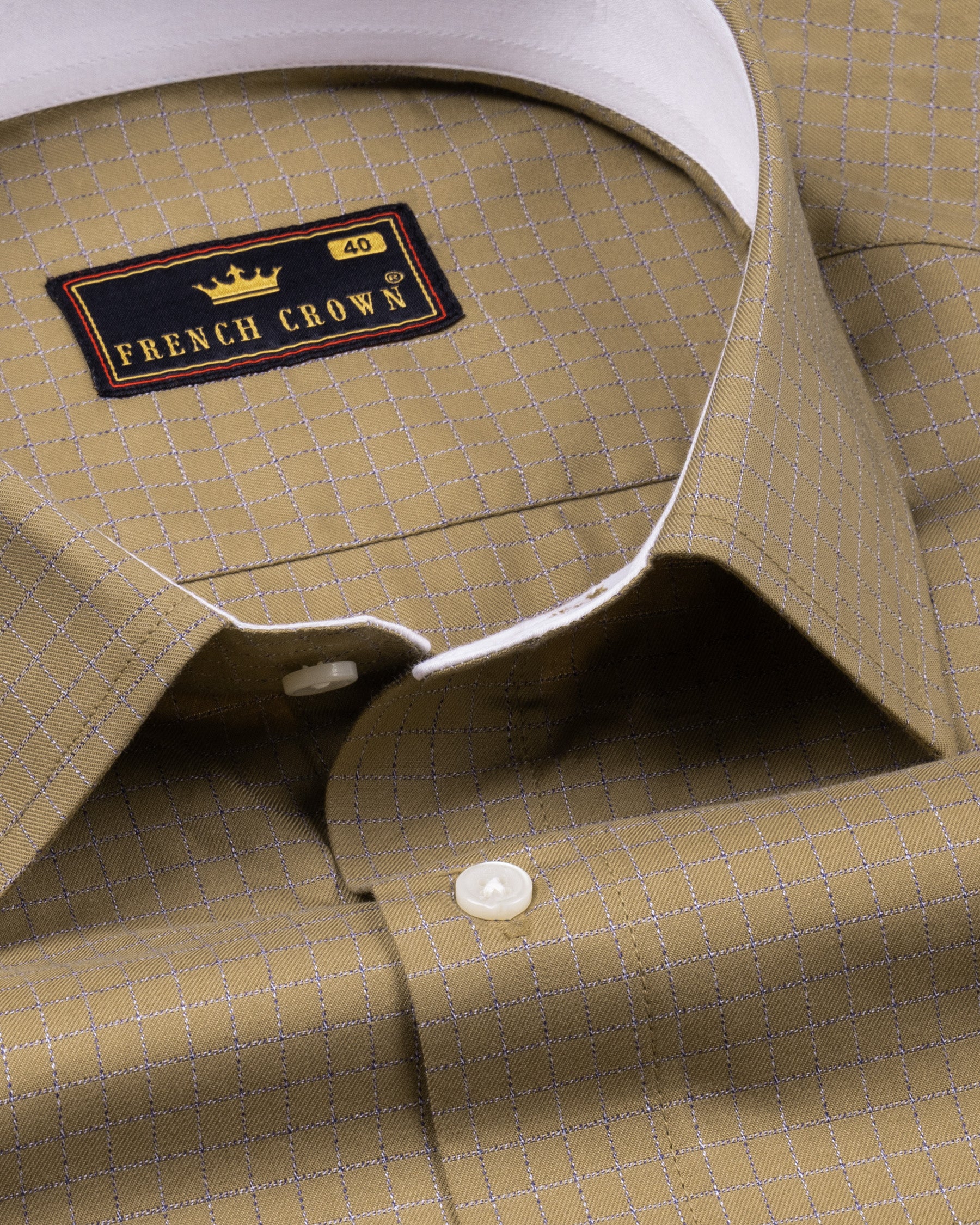Pale Brown Subtle Chequered Dobby Textured Premium Giza Cotton Shirt 4671-CP-52, 4671-CP-40, 4671-CP-H-40, 4671-CP-42, 4671-CP-H-42, 4671-CP-44, 4671-CP-46, 4671-CP-H-48, 4671-CP-H-52, 4671-CP-39, 4671-CP-50, 4671-CP-H-46, 4671-CP-48, 4671-CP-H-50, 4671-CP-38, 4671-CP-H-38, 4671-CP-H-39, 4671-CP-H-44