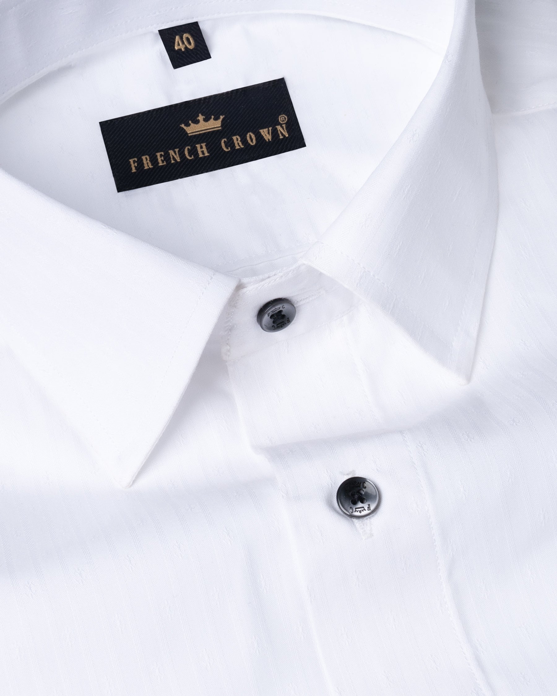 Pearl White Dobby Textured Premium Giza Cotton Shirt 4858-BLK-48, 4858-BLK-50, 4858-BLK-44, 4858-BLK-46, 4858-BLK-38, 4858-BLK-H-38, 4858-BLK-39, 4858-BLK-H-39, 4858-BLK-40, 4858-BLK-H-40, 4858-BLK-H-46, 4858-BLK-H-48, 4858-BLK-H-50, 4858-BLK-H-52, 4858-BLK-42, 4858-BLK-H-42, 4858-BLK-H-44, 4858-BLK-52