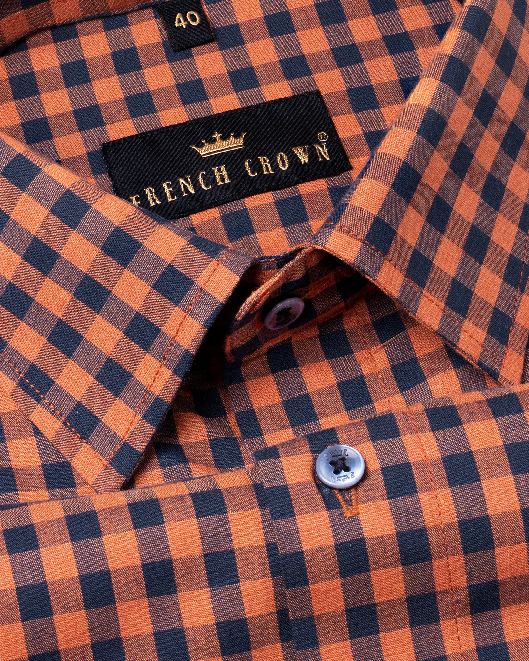 Sorbus Orange and Big Stone Blue Premium Cotton Shirt 4968-BLE-38, 4968-BLE-H-38, 4968-BLE-39, 4968-BLE-H-39, 4968-BLE-40, 4968-BLE-H-40, 4968-BLE-42, 4968-BLE-H-42, 4968-BLE-H-44, 4968-BLE-46, 4968-BLE-50, 4968-BLE-H-46, 4968-BLE-48, 4968-BLE-H-48, 4968-BLE-H-50, 4968-BLE-52, 4968-BLE-H-52, 4968-BLE-44