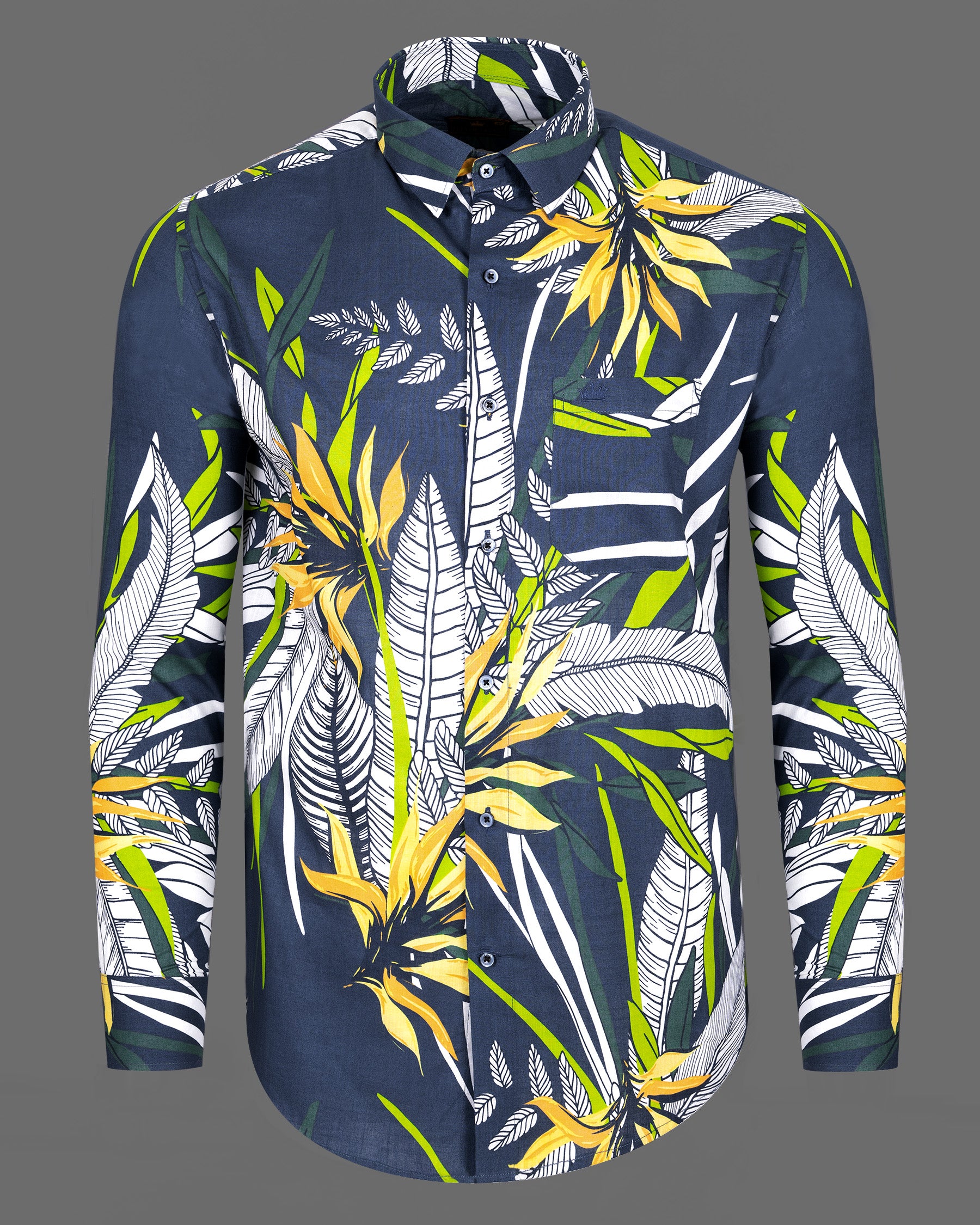 Catalina Blue Leaves Printed Luxurious Linen Shirt 5042-BLE-38, 5042-BLE-H-38, 5042-BLE-39, 5042-BLE-H-39, 5042-BLE-40, 5042-BLE-H-40, 5042-BLE-42, 5042-BLE-H-42, 5042-BLE-44, 5042-BLE-H-44, 5042-BLE-46, 5042-BLE-H-46, 5042-BLE-48, 5042-BLE-H-48, 5042-BLE-50, 5042-BLE-H-50, 5042-BLE-52, 5042-BLE-H-52