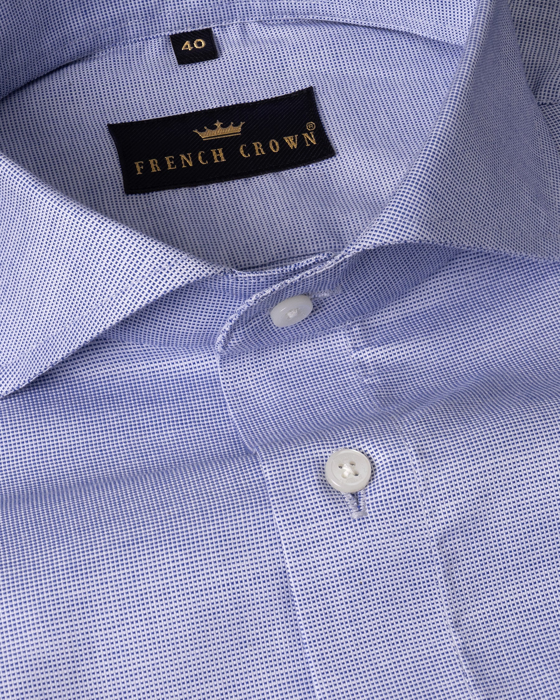 Melrose Blue Dobby Textured Premium Giza Cotton Shirt 5167-CA-38, 5167-CA-H-38, 5167-CA-39, 5167-CA-H-39, 5167-CA-40, 5167-CA-H-40, 5167-CA-42, 5167-CA-H-42, 5167-CA-44, 5167-CA-H-44, 5167-CA-46, 5167-CA-H-46, 5167-CA-48, 5167-CA-H-48, 5167-CA-50, 5167-CA-H-50, 5167-CA-52, 5167-CA-H-52