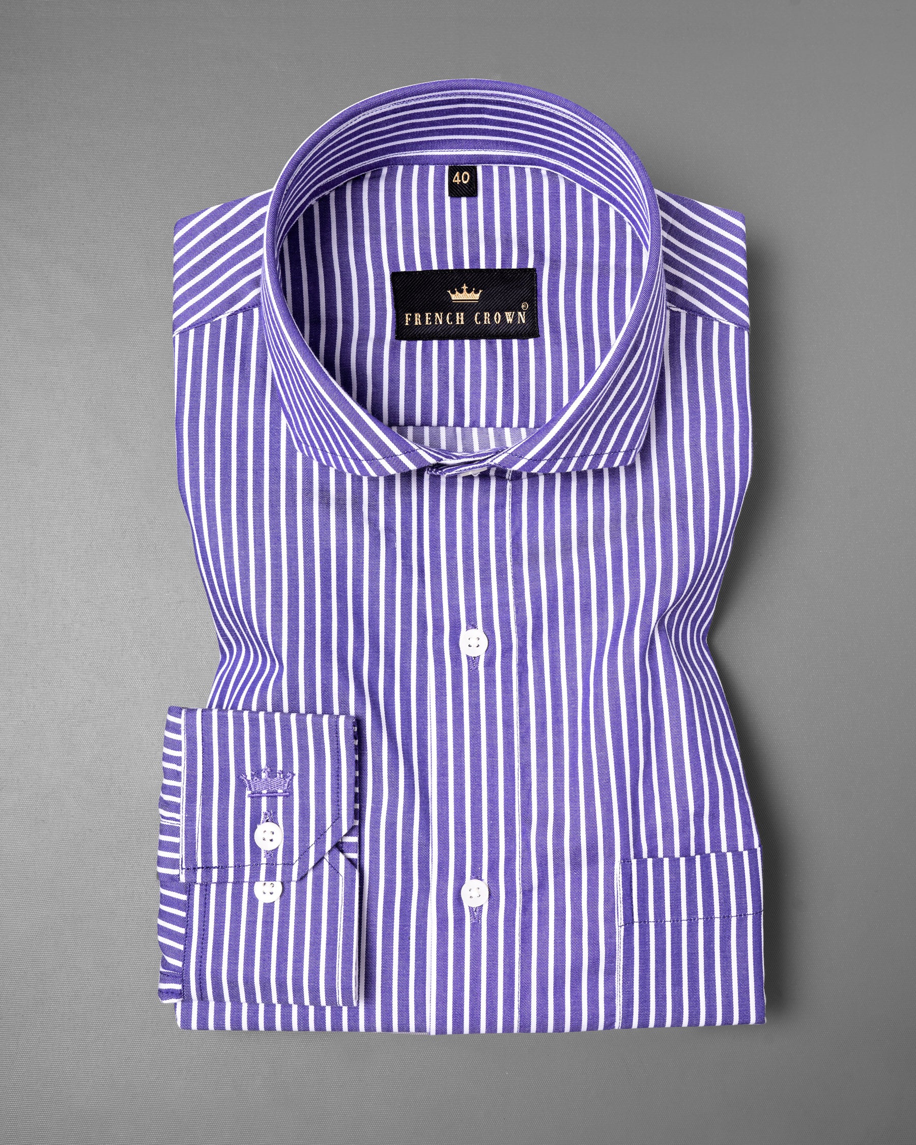 Scampi Blue with white striped Premium Cotton Shirt 5192-CA-38, 5192-CA-H-38, 5192-CA-39, 5192-CA-H-39, 5192-CA-40, 5192-CA-H-40, 5192-CA-42, 5192-CA-H-42, 5192-CA-44, 5192-CA-H-44, 5192-CA-46, 5192-CA-H-46, 5192-CA-48, 5192-CA-H-48, 5192-CA-50, 5192-CA-H-50, 5192-CA-52, 5192-CA-H-52