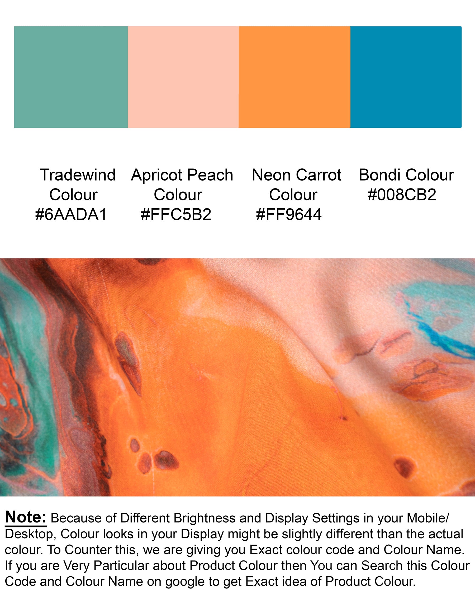 Coral Orange Fluid Printed Premium Cotton Shirt 5194-BLK-38, 5194-BLK-H-38, 5194-BLK-39, 5194-BLK-H-39, 5194-BLK-40, 5194-BLK-H-40, 5194-BLK-42, 5194-BLK-H-42, 5194-BLK-44, 5194-BLK-H-44, 5194-BLK-46, 5194-BLK-H-46, 5194-BLK-48, 5194-BLK-H-48, 5194-BLK-50, 5194-BLK-H-50, 5194-BLK-52, 5194-BLK-H-52