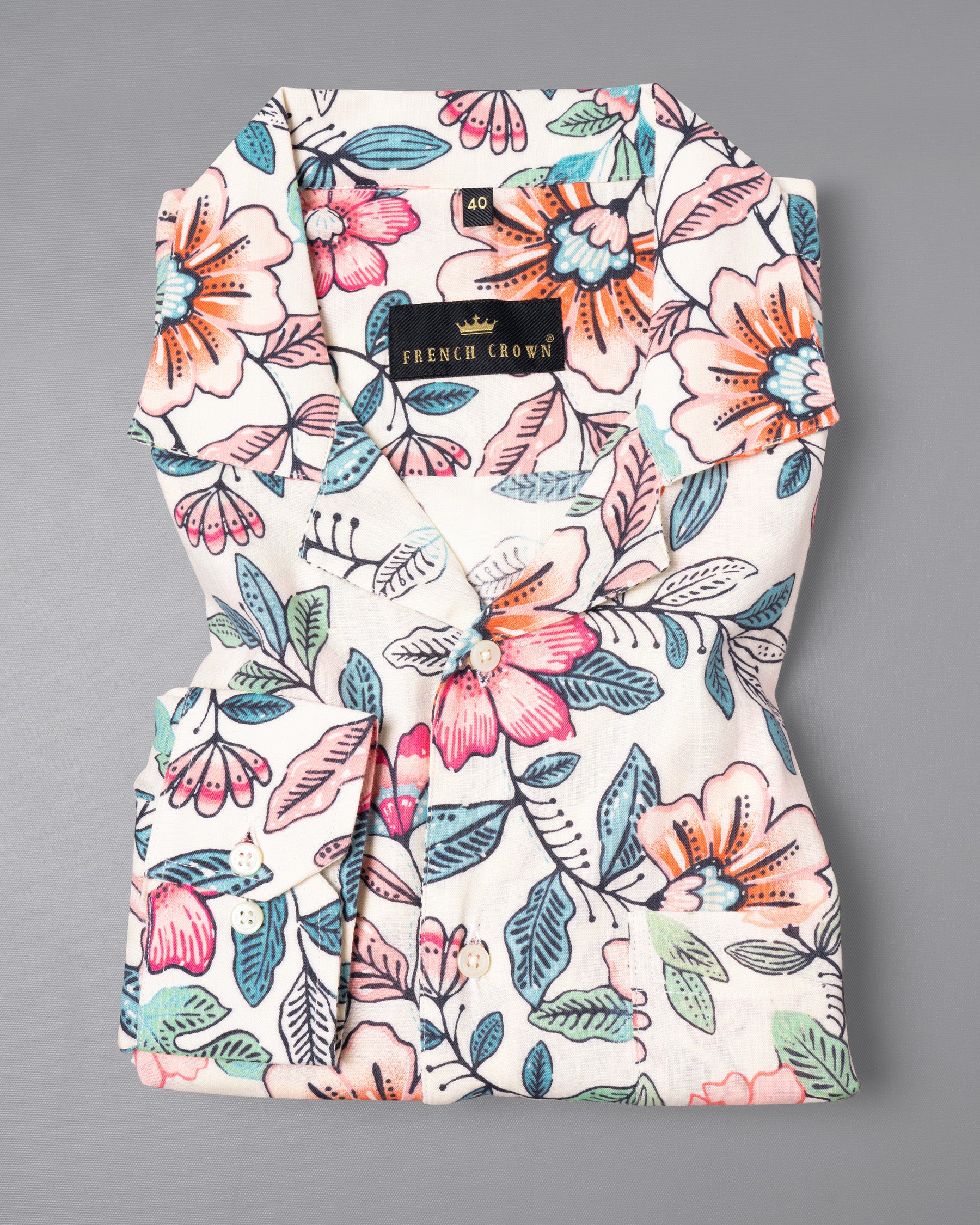 Pot Purri with Multicolour Floral Printed Premium Tencel Shirt 5296-CC-38, 5296-CC-H-38, 5296-CC-39, 5296-CC-H-39, 5296-CC-40, 5296-CC-H-40, 5296-CC-42, 5296-CC-H-42, 5296-CC-44, 5296-CC-H-44, 5296-CC-46, 5296-CC-H-46, 5296-CC-48, 5296-CC-H-48, 5296-CC-50, 5296-CC-H-50, 5296-CC-52, 5296-CC-H-52