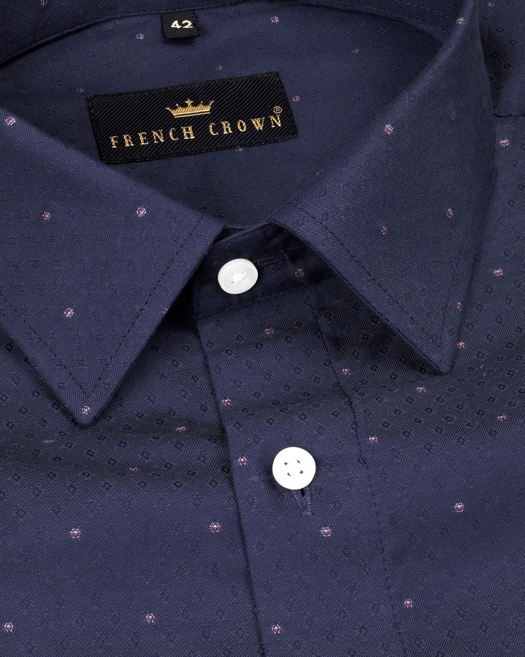 Fiord Blue Dobby Textured Premium Giza Cotton Shirt 5306-38, 5306-H-38, 5306-39, 5306-H-39, 5306-40, 5306-H-40, 5306-42, 5306-H-42, 5306-44, 5306-H-44, 5306-46, 5306-H-46, 5306-48, 5306-H-48, 5306-50, 5306-H-50, 5306-52, 5306-H-52