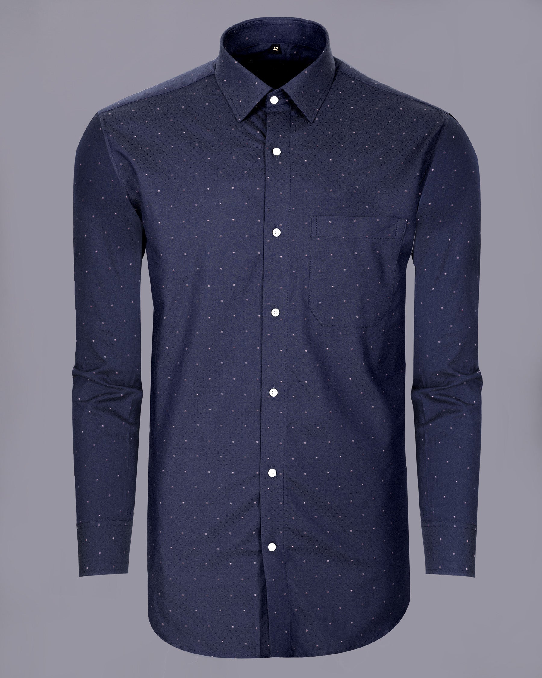 Fiord Blue Dobby Textured Premium Giza Cotton Shirt 5306-38, 5306-H-38, 5306-39, 5306-H-39, 5306-40, 5306-H-40, 5306-42, 5306-H-42, 5306-44, 5306-H-44, 5306-46, 5306-H-46, 5306-48, 5306-H-48, 5306-50, 5306-H-50, 5306-52, 5306-H-52