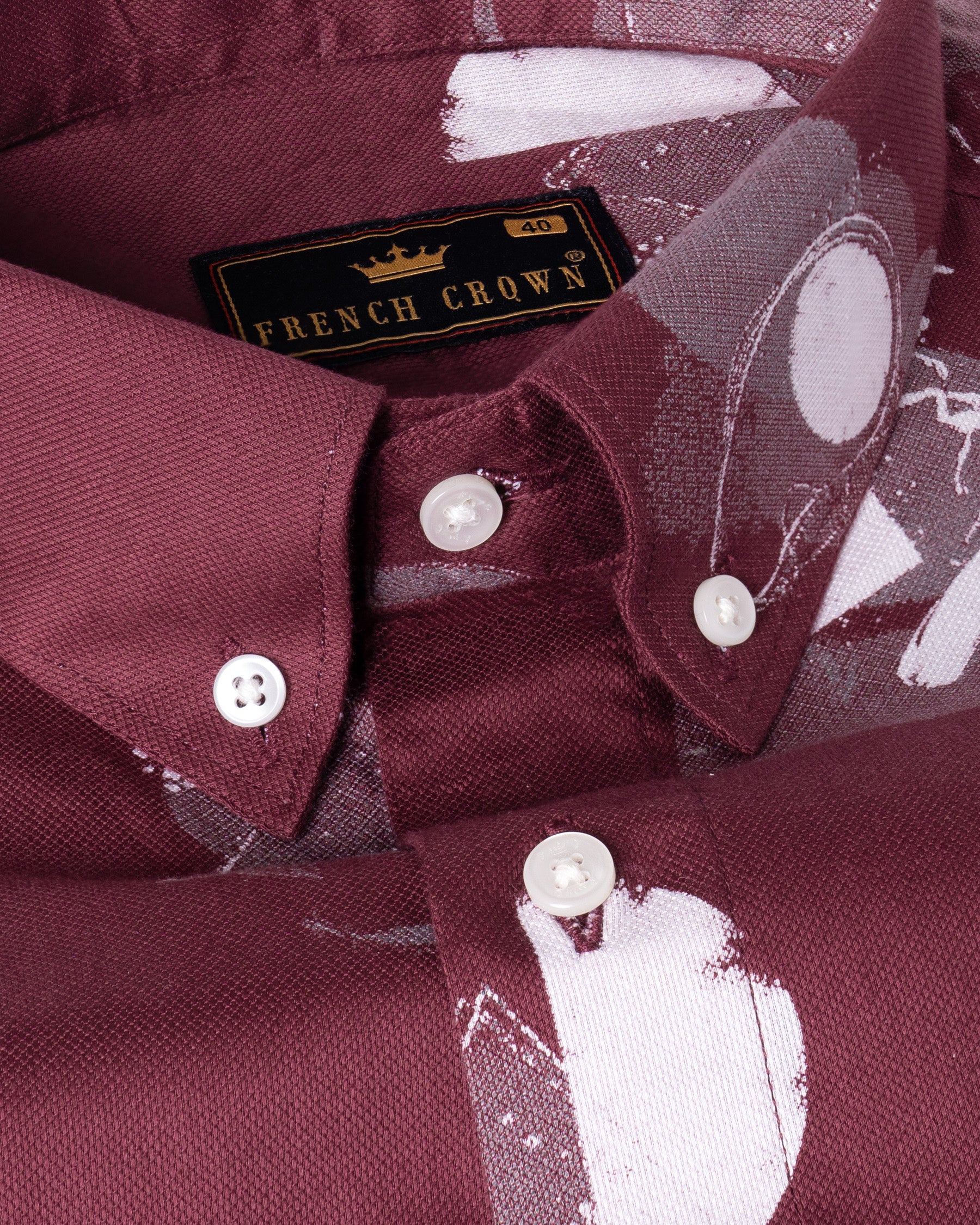 Maroon with White Dobby Textured Premium Giza Cotton Shirt 5382-BD-38, 5382-BD-H-38, 5382-BD-39, 5382-BD-H-39, 5382-BD-40, 5382-BD-H-40, 5382-BD-42, 5382-BD-H-42, 5382-BD-44, 5382-BD-H-44, 5382-BD-46, 5382-BD-H-46, 5382-BD-48, 5382-BD-H-48, 5382-BD-50, 5382-BD-H-50, 5382-BD-52, 5382-BD-H-52