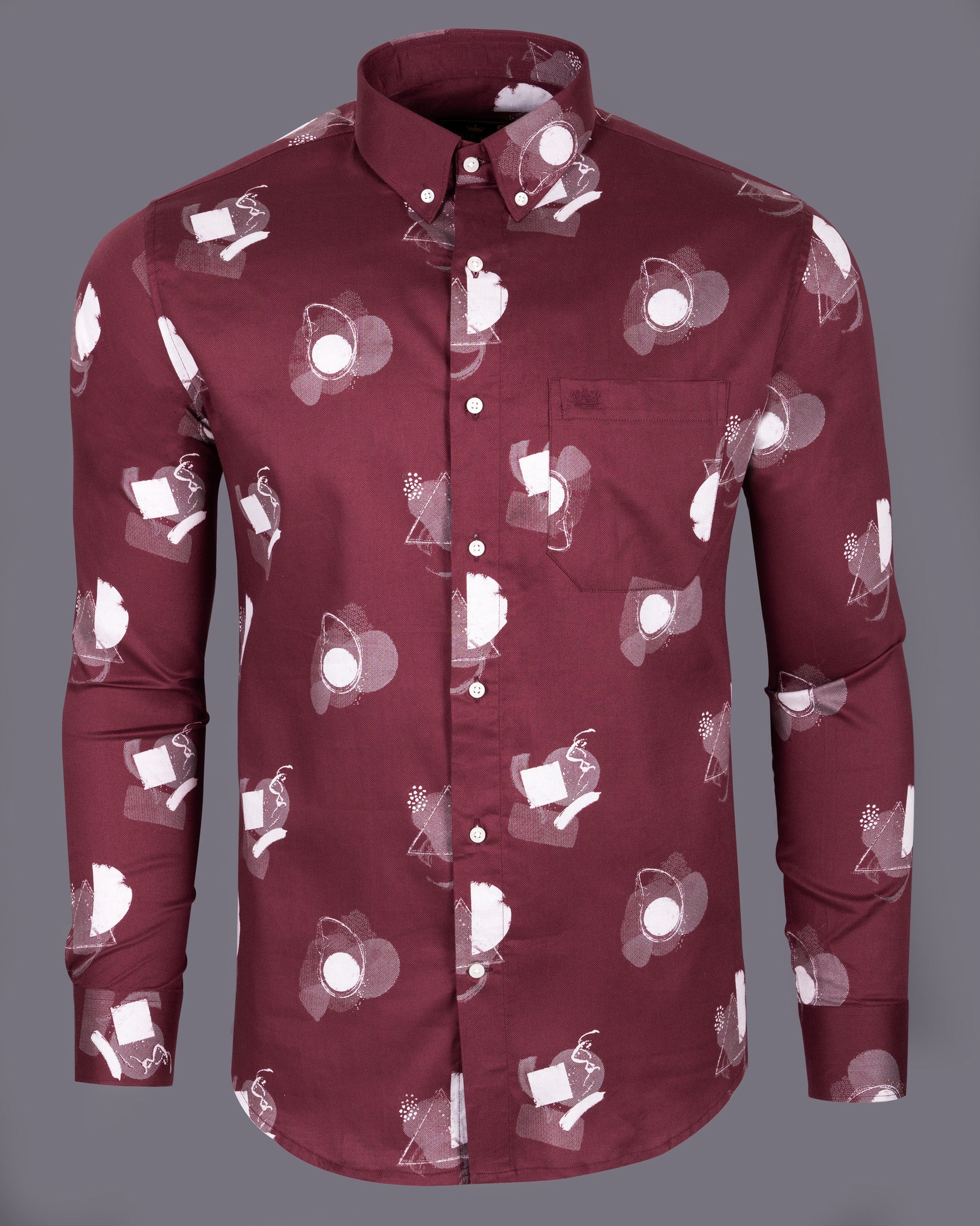 Maroon with White Dobby Textured Premium Giza Cotton Shirt 5382-BD-38, 5382-BD-H-38, 5382-BD-39, 5382-BD-H-39, 5382-BD-40, 5382-BD-H-40, 5382-BD-42, 5382-BD-H-42, 5382-BD-44, 5382-BD-H-44, 5382-BD-46, 5382-BD-H-46, 5382-BD-48, 5382-BD-H-48, 5382-BD-50, 5382-BD-H-50, 5382-BD-52, 5382-BD-H-52