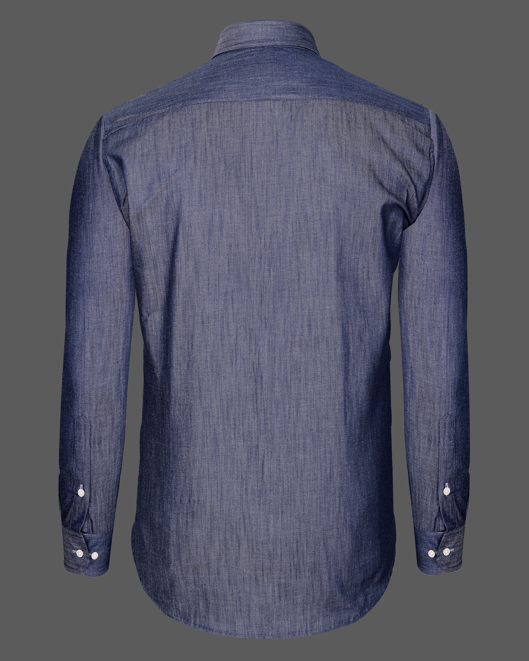 Denim Blue Chambray Premium Cotton Shirt 5449-38, 5449-H-38, 5449-39, 5449-H-39, 5449-40, 5449-H-40, 5449-42, 5449-H-42, 5449-44, 5449-H-44, 5449-46, 5449-H-46, 5449-48, 5449-H-48, 5449-50, 5449-H-50, 5449-52, 5449-H-52