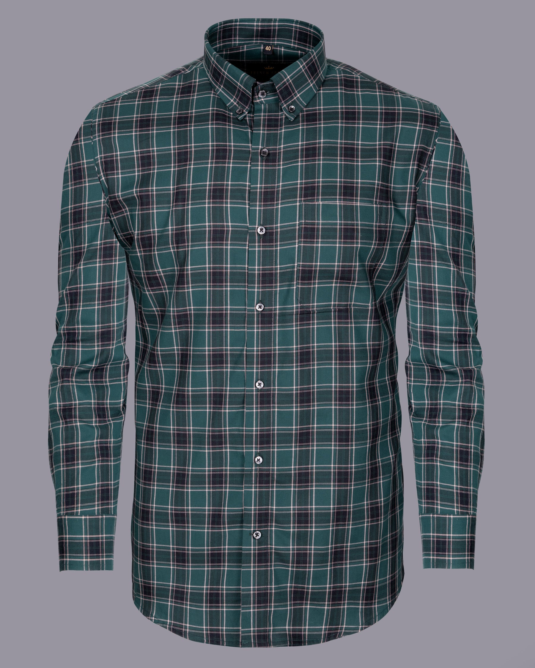 Plantation Green Twill Plaid Premium Cotton Shirt 5461-BD-BLK-38, 5461-BD-BLK-H-38, 5461-BD-BLK-39, 5461-BD-BLK-H-39, 5461-BD-BLK-40, 5461-BD-BLK-H-40, 5461-BD-BLK-42, 5461-BD-BLK-H-42, 5461-BD-BLK-44, 5461-BD-BLK-H-44, 5461-BD-BLK-46, 5461-BD-BLK-H-46, 5461-BD-BLK-48, 5461-BD-BLK-H-48, 5461-BD-BLK-50, 5461-BD-BLK-H-50, 5461-BD-BLK-52, 5461-BD-BLK-H-52