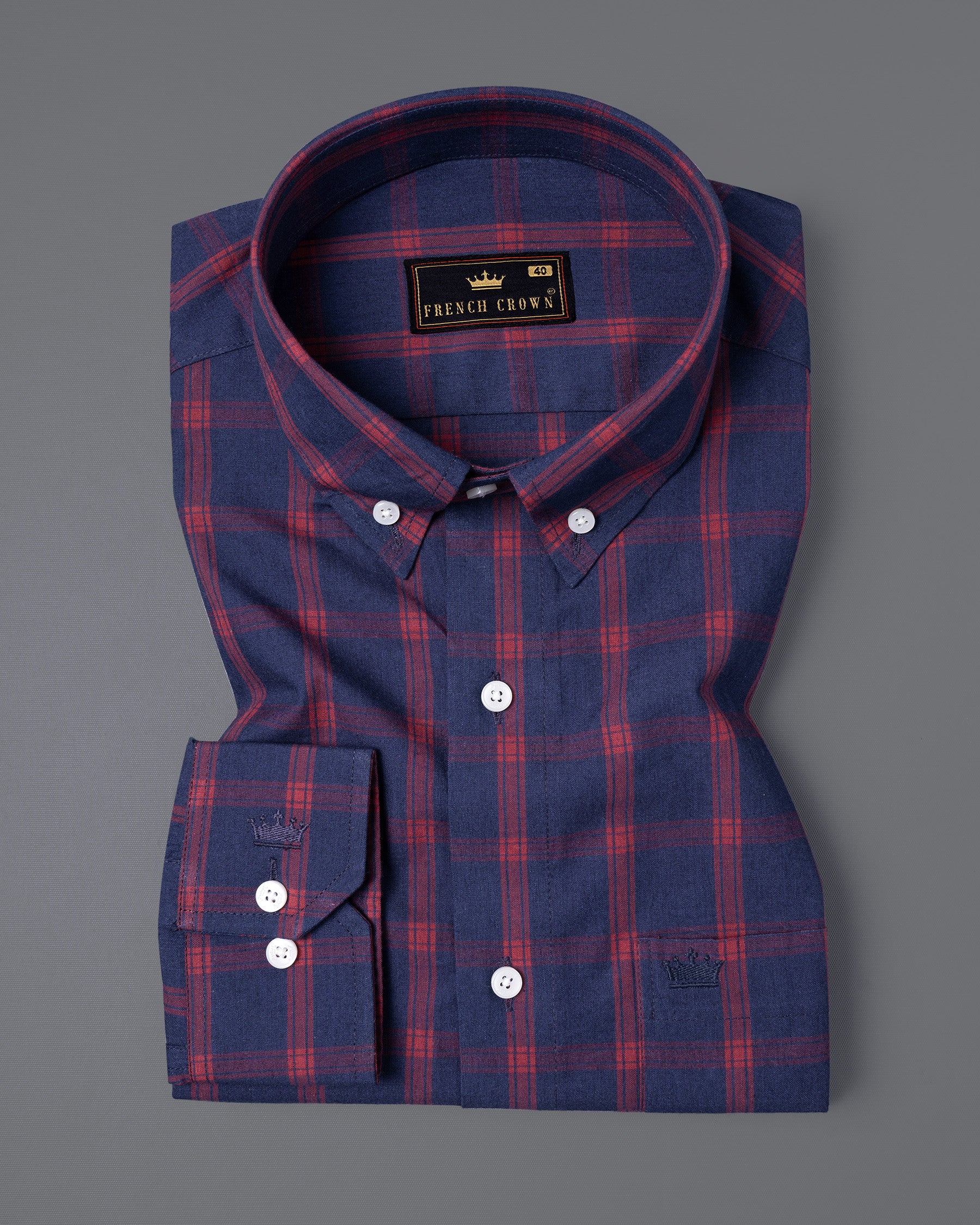 Fiord Blue windowpane Premium Cotton Shirt 5520-BD-38, 5520-BD-H-38, 5520-BD-39, 5520-BD-H-39, 5520-BD-40, 5520-BD-H-40, 5520-BD-42, 5520-BD-H-42, 5520-BD-44, 5520-BD-H-44, 5520-BD-46, 5520-BD-H-46, 5520-BD-48, 5520-BD-H-48, 5520-BD-50, 5520-BD-H-50, 5520-BD-52, 5520-BD-H-52