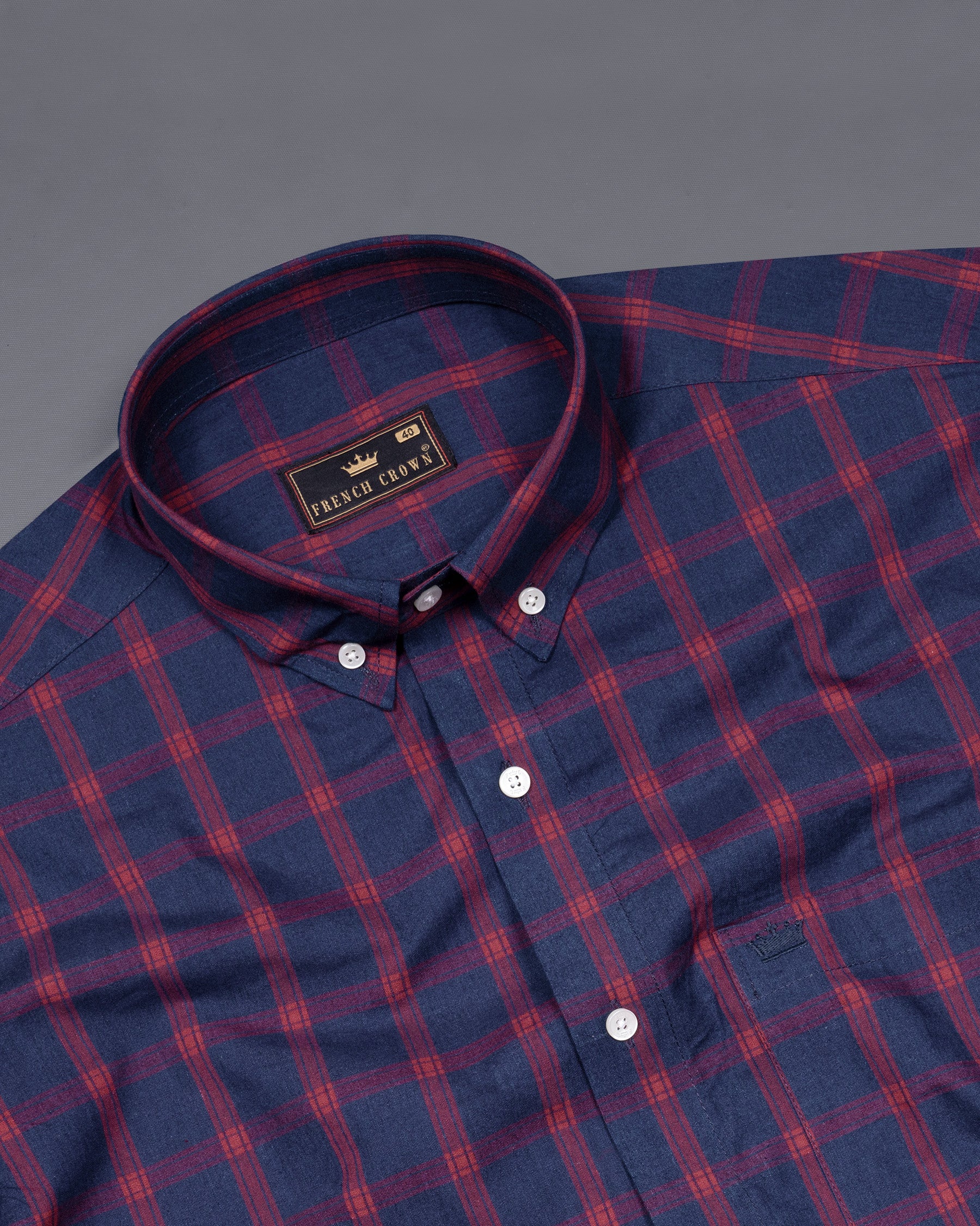 Fiord Blue windowpane Premium Cotton Shirt 5520-BD-38, 5520-BD-H-38, 5520-BD-39, 5520-BD-H-39, 5520-BD-40, 5520-BD-H-40, 5520-BD-42, 5520-BD-H-42, 5520-BD-44, 5520-BD-H-44, 5520-BD-46, 5520-BD-H-46, 5520-BD-48, 5520-BD-H-48, 5520-BD-50, 5520-BD-H-50, 5520-BD-52, 5520-BD-H-52