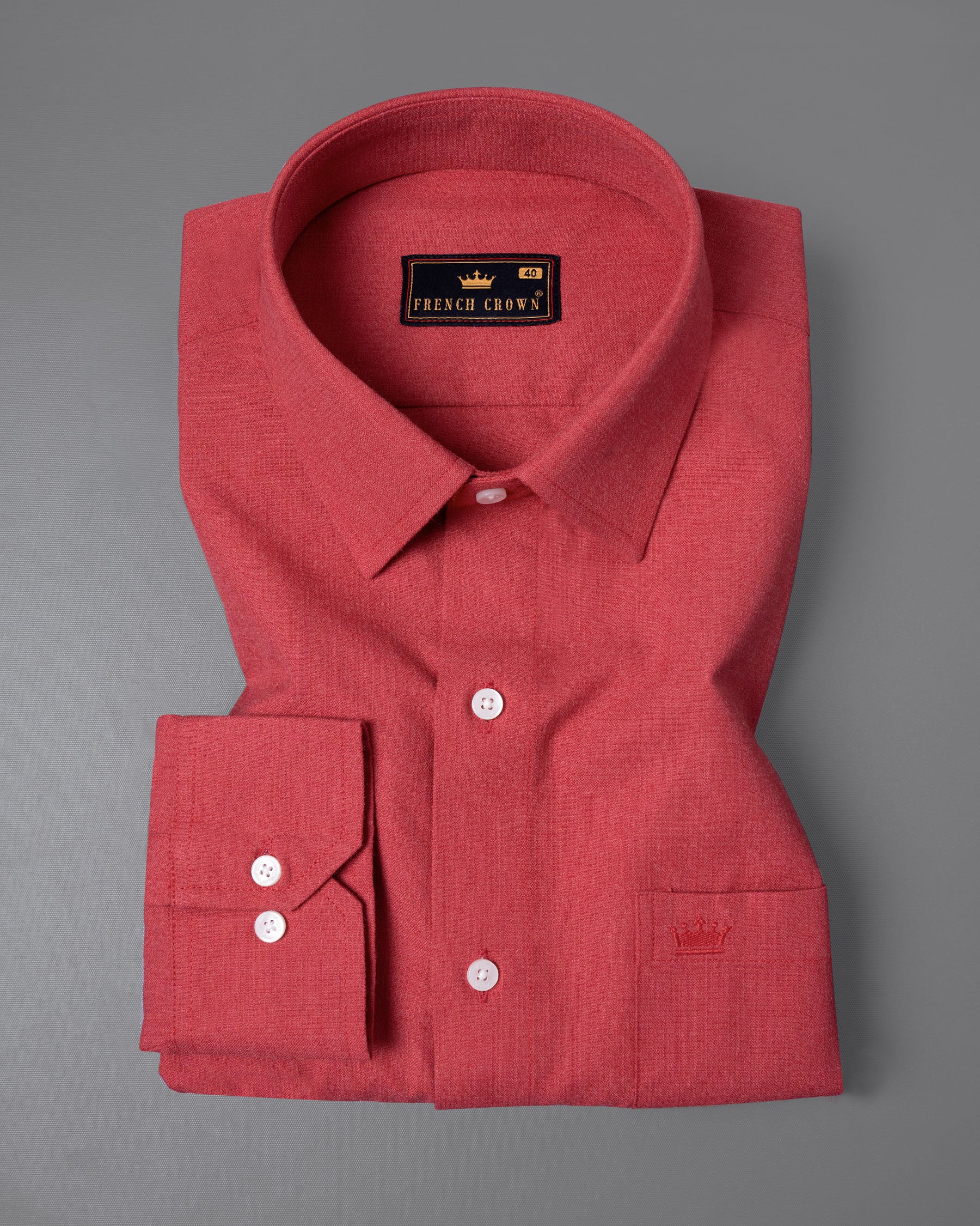 Brick Red Royal Oxford Shirt 5572-38, 5572-H-38, 5572-39, 5572-H-39, 5572-40, 5572-H-40, 5572-42, 5572-H-42, 5572-44, 5572-H-44, 5572-46, 5572-H-46, 5572-48, 5572-H-48, 5572-50, 5572-H-50, 5572-52, 5572-H-52