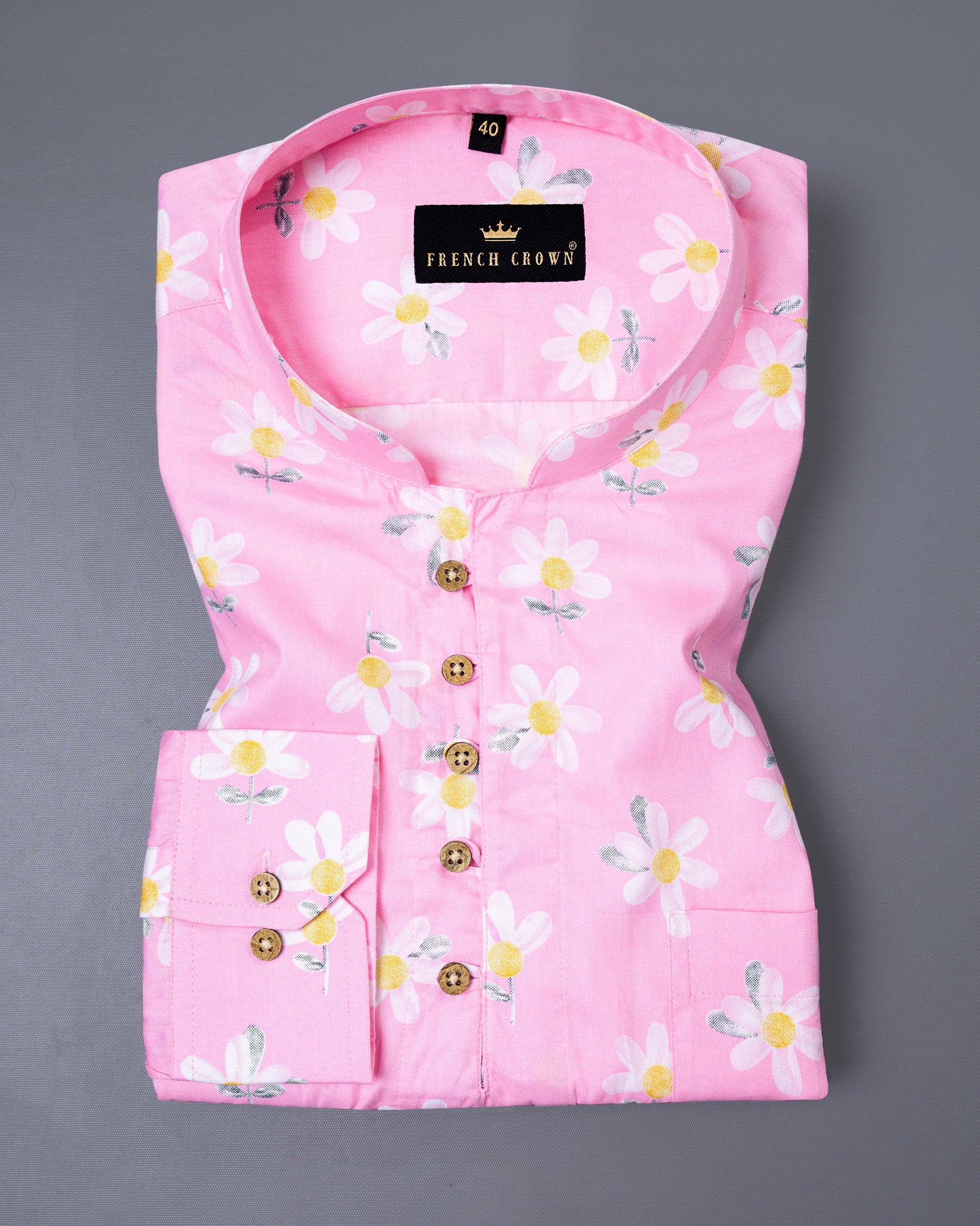 Light Pink Floral Printed Premium Cotton Kurta Shirt 5584-KS-38, 5584-KS-H-38, 5584-KS-39, 5584-KS-H-39, 5584-KS-40, 5584-KS-H-40, 5584-KS-42, 5584-KS-H-42, 5584-KS-44, 5584-KS-H-44, 5584-KS-46, 5584-KS-H-46, 5584-KS-48, 5584-KS-H-48, 5584-KS-50, 5584-KS-H-50, 5584-KS-52, 5584-KS-H-52