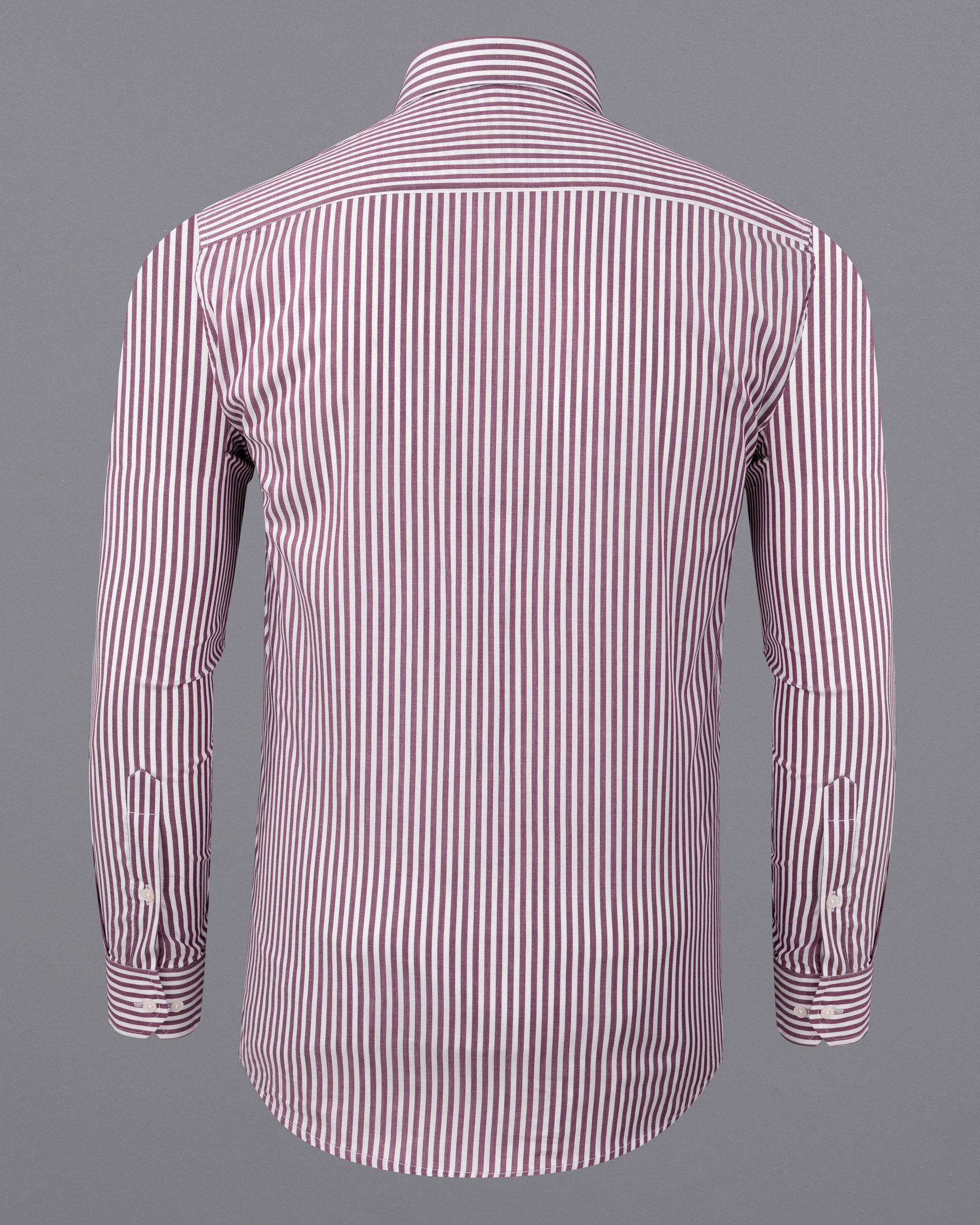 Alabaster White with Eggplant Striped Premium Cotton Shirt 5658-BD-38, 5658-BD-H-38, 5658-BD-39, 5658-BD-H-39, 5658-BD-40, 5658-BD-H-40, 5658-BD-42, 5658-BD-H-42, 5658-BD-44, 5658-BD-H-44, 5658-BD-46, 5658-BD-H-46, 5658-BD-48, 5658-BD-H-48, 5658-BD-50, 5658-BD-H-50, 5658-BD-52, 5658-BD-H-52
