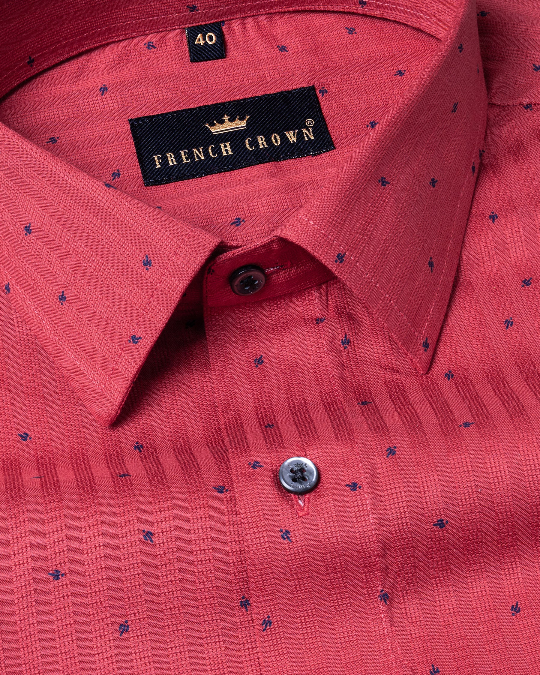 Cranberry Red Striped Royal Oxford Shirt 5666-BLE-38, 5666-BLE-H-38, 5666-BLE-39, 5666-BLE-H-39, 5666-BLE-40, 5666-BLE-H-40, 5666-BLE-42, 5666-BLE-H-42, 5666-BLE-44, 5666-BLE-H-44, 5666-BLE-46, 5666-BLE-H-46, 5666-BLE-48, 5666-BLE-H-48, 5666-BLE-50, 5666-BLE-H-50, 5666-BLE-52, 5666-BLE-H-52