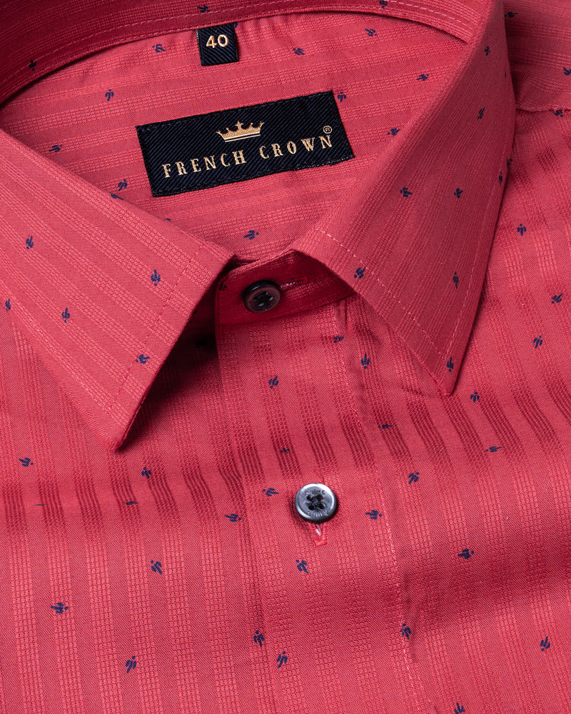 Cranberry Red Striped Royal Oxford Shirt 5666-BLE-38, 5666-BLE-H-38, 5666-BLE-39, 5666-BLE-H-39, 5666-BLE-40, 5666-BLE-H-40, 5666-BLE-42, 5666-BLE-H-42, 5666-BLE-44, 5666-BLE-H-44, 5666-BLE-46, 5666-BLE-H-46, 5666-BLE-48, 5666-BLE-H-48, 5666-BLE-50, 5666-BLE-H-50, 5666-BLE-52, 5666-BLE-H-52