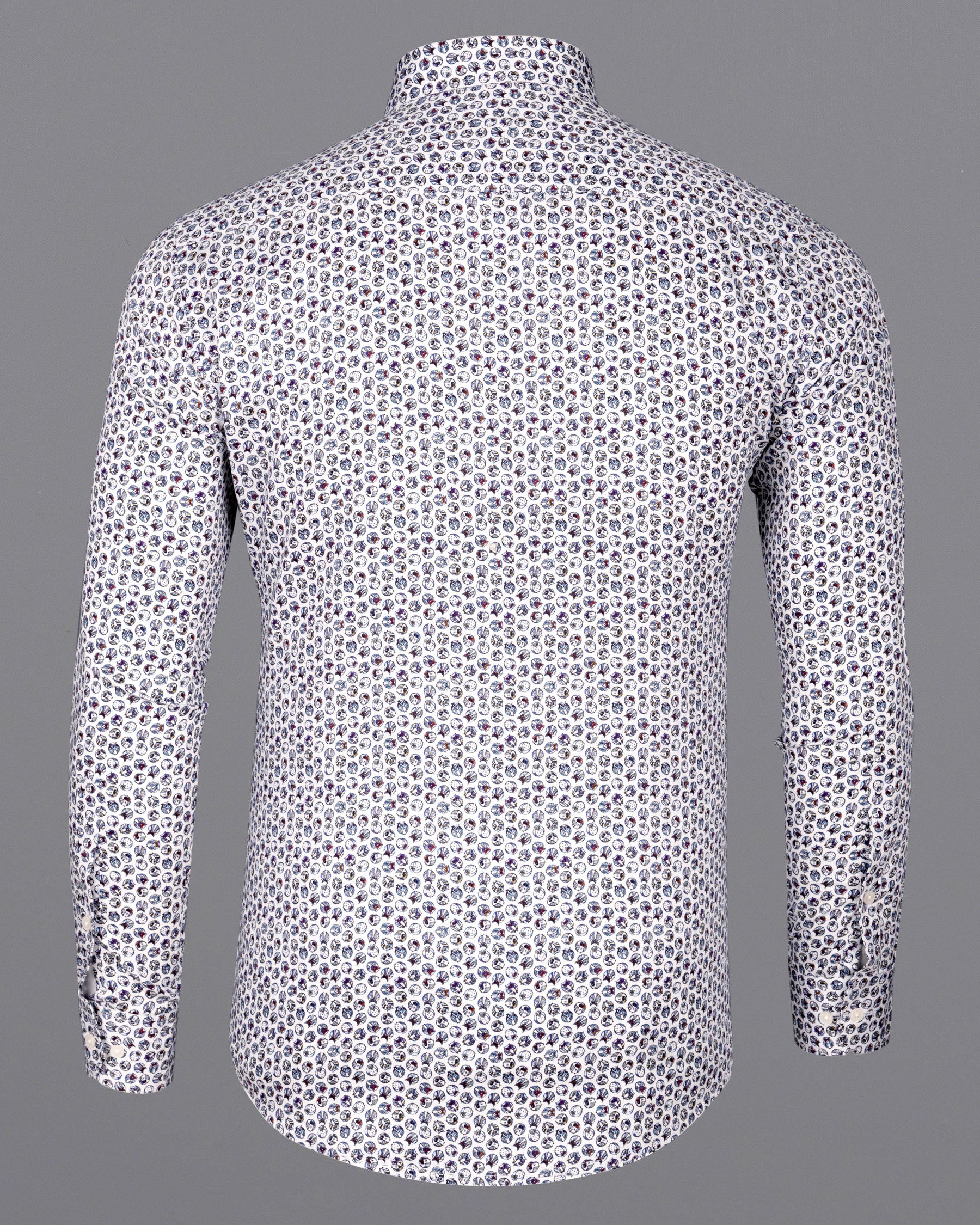 Bright White Owl Printed Premium Cotton Super Soft Shirt 5764-38, 5764-H-38, 5764-39, 5764-H-39, 5764-40, 5764-H-40, 5764-42, 5764-H-42, 5764-44, 5764-H-44, 5764-46, 5764-H-46, 5764-48, 5764-H-48, 5764-50, 5764-H-50, 5764-52, 5764-H-52
