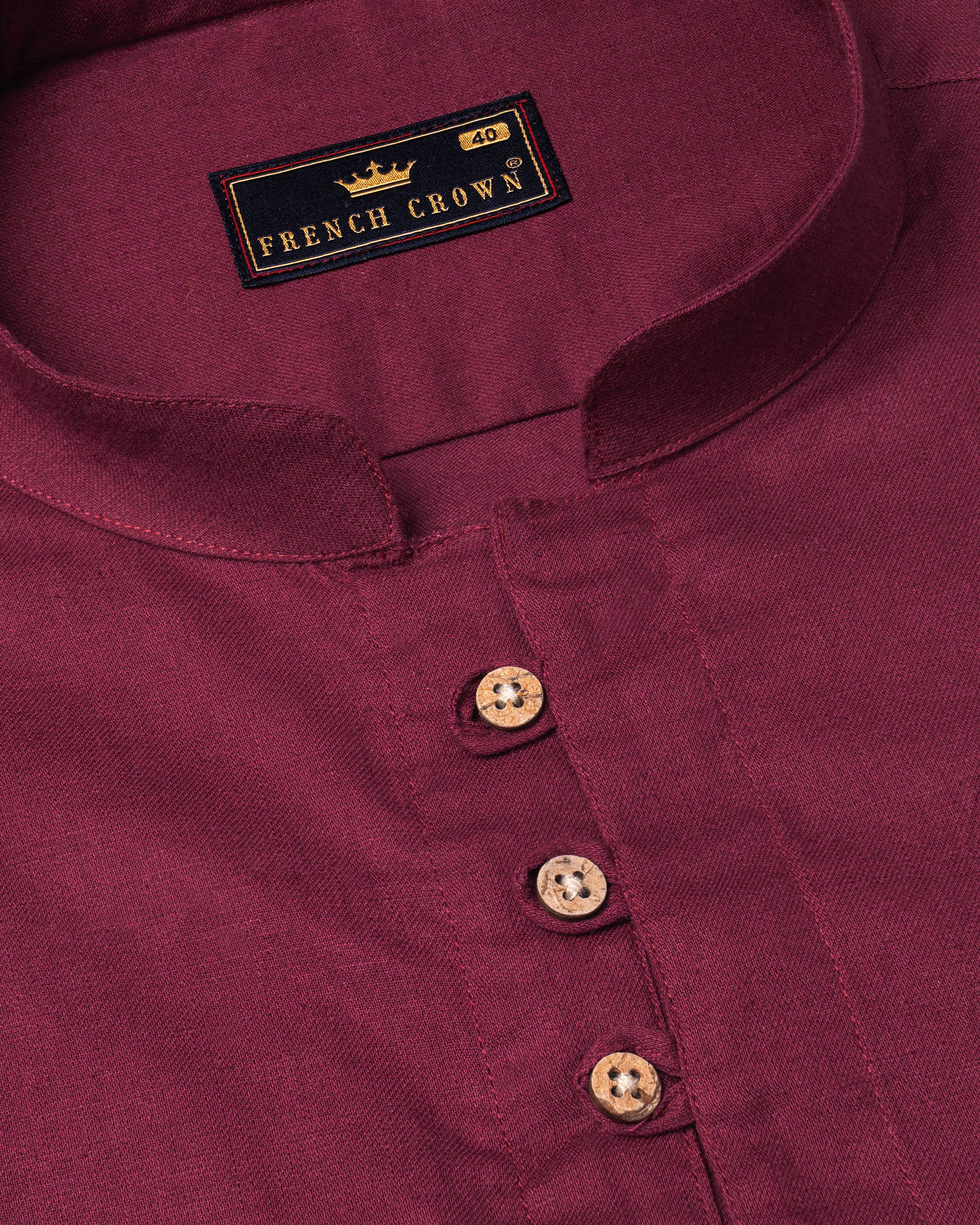 Burgundy Luxurious Linen Kurta Shirt 5841-KS-38, 5841-KS-H-38, 5841-KS-39, 5841-KS-H-39, 5841-KS-40, 5841-KS-H-40, 5841-KS-42, 5841-KS-H-42, 5841-KS-44, 5841-KS-H-44, 5841-KS-46, 5841-KS-H-46, 5841-KS-48, 5841-KS-H-48, 5841-KS-50, 5841-KS-H-50, 5841-KS-52, 5841-KS-H-52