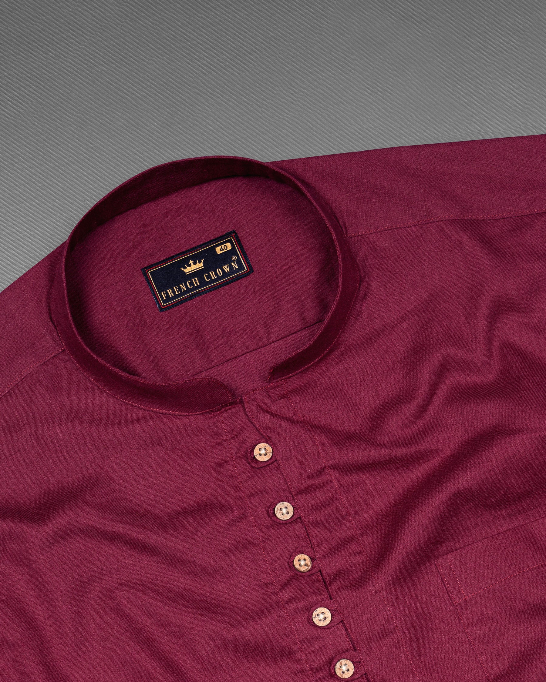 Burgundy Luxurious Linen Kurta Shirt 5841-KS-38, 5841-KS-H-38, 5841-KS-39, 5841-KS-H-39, 5841-KS-40, 5841-KS-H-40, 5841-KS-42, 5841-KS-H-42, 5841-KS-44, 5841-KS-H-44, 5841-KS-46, 5841-KS-H-46, 5841-KS-48, 5841-KS-H-48, 5841-KS-50, 5841-KS-H-50, 5841-KS-52, 5841-KS-H-52