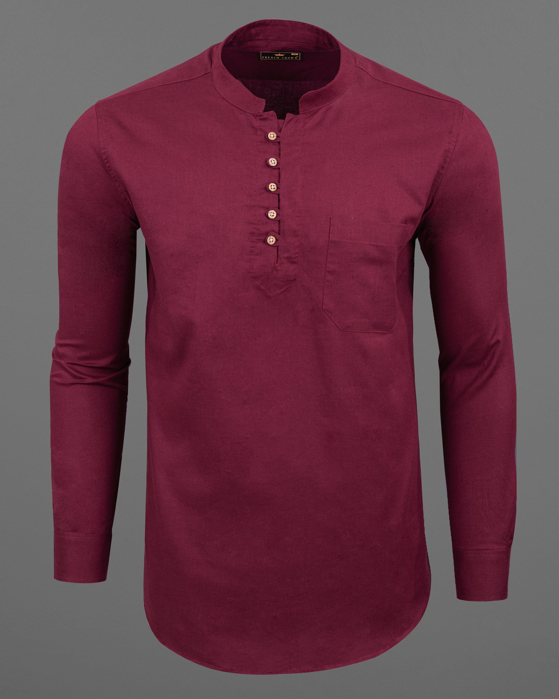 Burgundy Luxurious Linen Kurta Shirt 5841-KS-38, 5841-KS-H-38, 5841-KS-39, 5841-KS-H-39, 5841-KS-40, 5841-KS-H-40, 5841-KS-42, 5841-KS-H-42, 5841-KS-44, 5841-KS-H-44, 5841-KS-46, 5841-KS-H-46, 5841-KS-48, 5841-KS-H-48, 5841-KS-50, 5841-KS-H-50, 5841-KS-52, 5841-KS-H-52