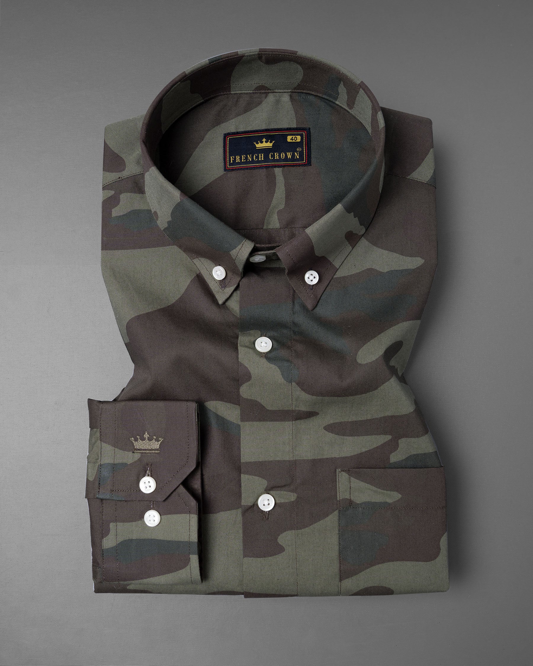 Camouflage Military Printed Premium Cotton Shirt 5844-BD-38, 5844-BD-H-38, 5844-BD-39, 5844-BD-H-39, 5844-BD-40, 5844-BD-H-40, 5844-BD-42, 5844-BD-H-42, 5844-BD-44, 5844-BD-H-44, 5844-BD-46, 5844-BD-H-46, 5844-BD-48, 5844-BD-H-48, 5844-BD-50, 5844-BD-H-50, 5844-BD-52, 5844-BD-H-52